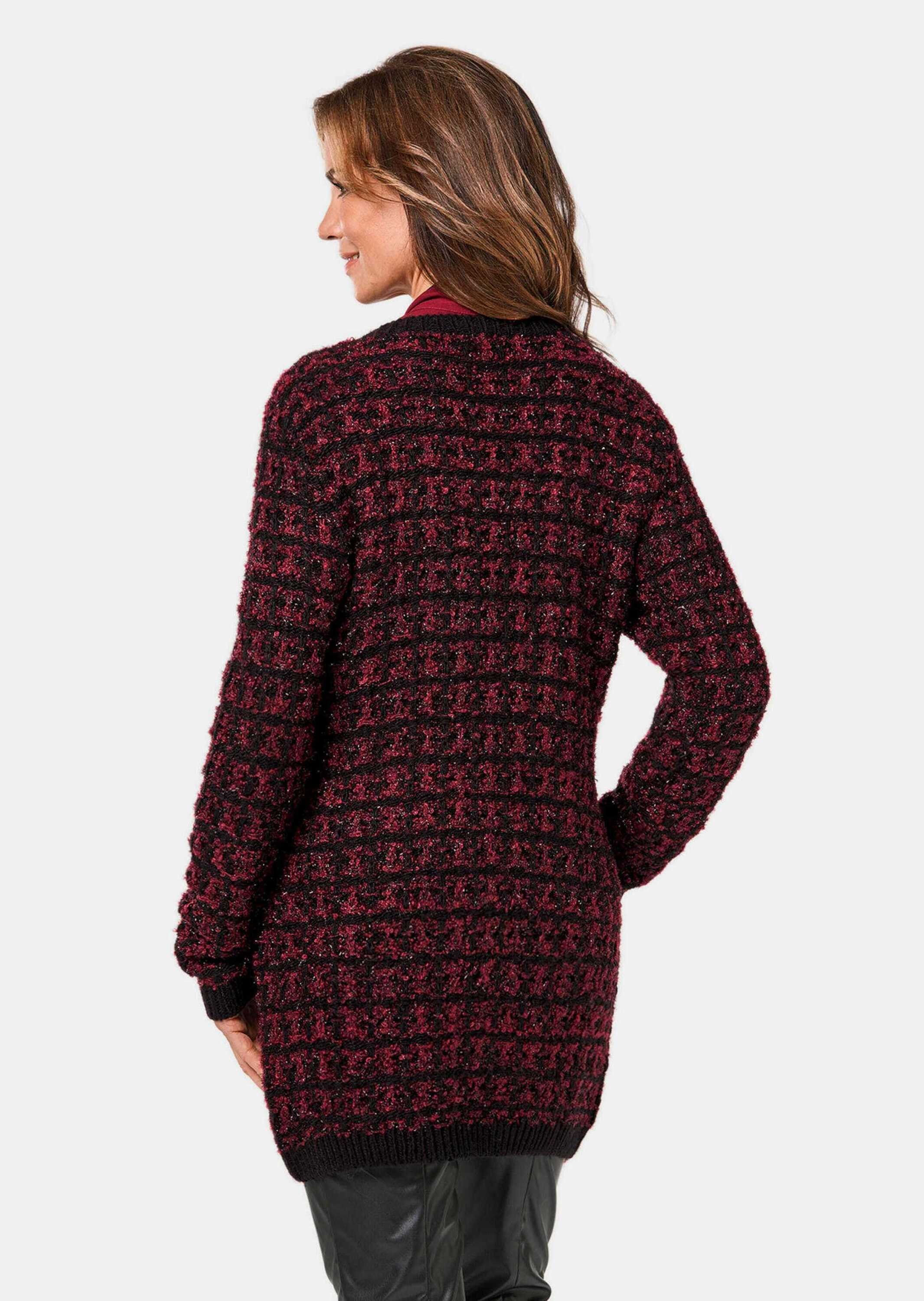 GOLDNER Strickjacke »Schicker Strickcardigan mit Glanzgarnen«