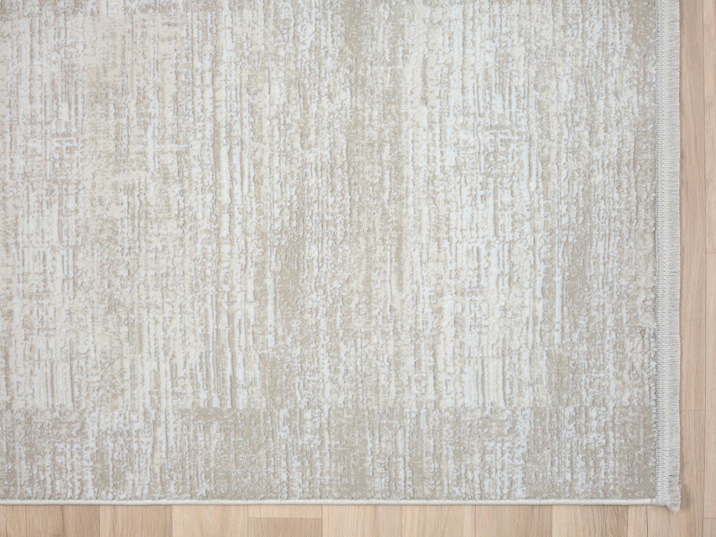 Myflair Möbel & Accessoires Teppich »My Heaven Lagerräumung«, rechteckig, 10 mm Höhe, Kurzflor, Scandi-Look, besonders weich durch Microfaser, mit Fransen