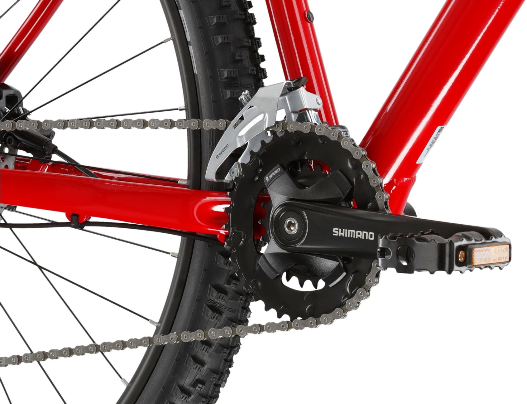 Kross Mountainbike »KROSS MTB Hardtail Level 3.0 29" rot 18 Gänge«, 18 Gang, Shimano, ALIVIO M3100 Schaltwerk, Kettenschaltung