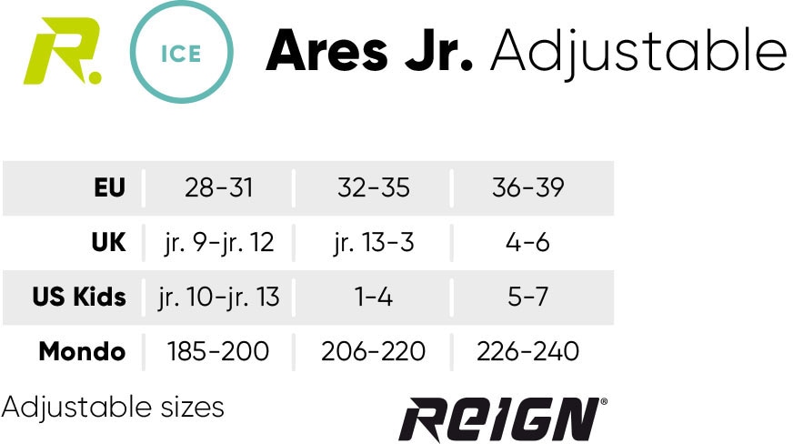 REIGN Schlittschuhe »Ares Jr. adjustable«