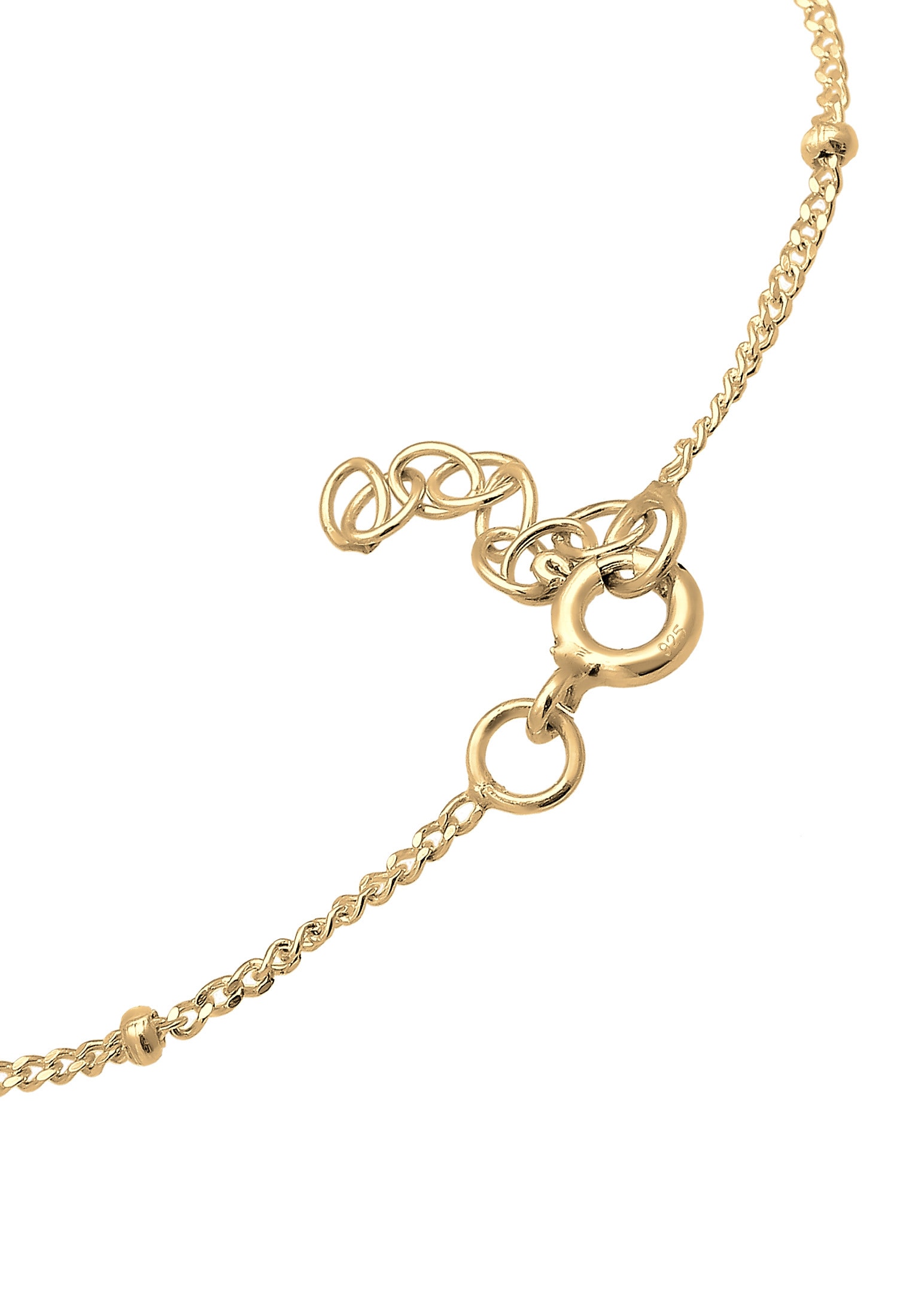 Elli Armkette »Armband Stern Topas Weiß 925 Sterling Silber«