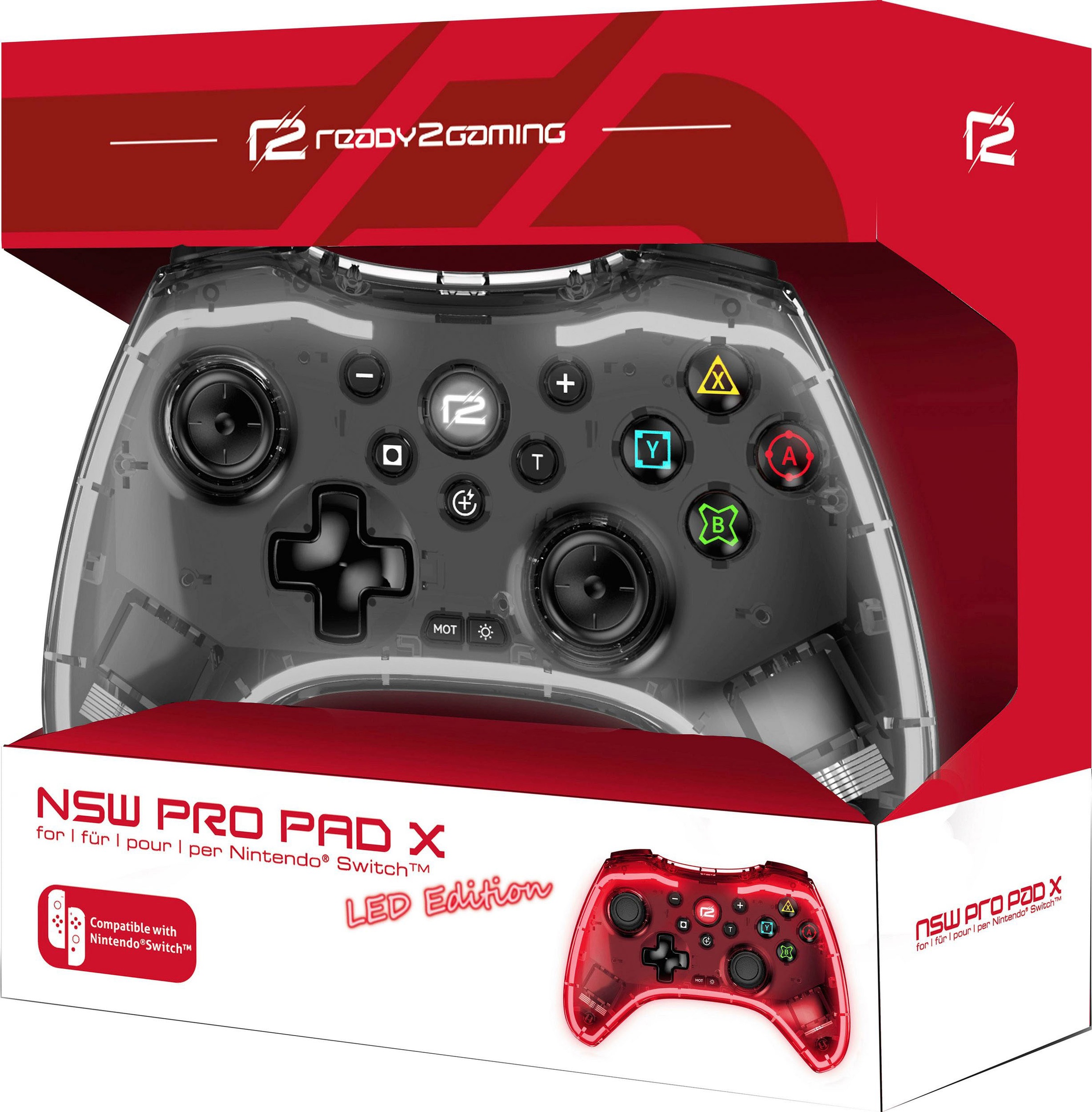 Ready2gaming Controller »Gamepad + NSW Lego 2K Drive (USK) - Code in the Box«