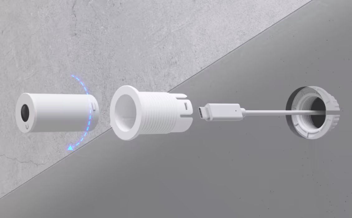 UbiQuiti Überwachungskamera »UVC AI Theta Nano« Aussenbereich & Innenbereich