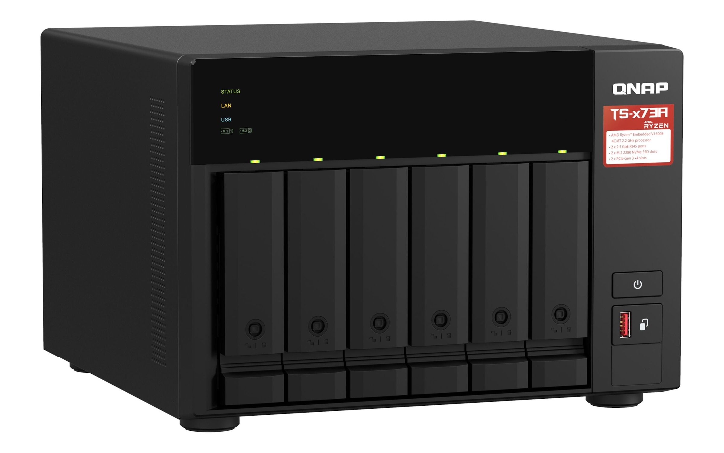 QNAP NAS-Server »TS-673A«