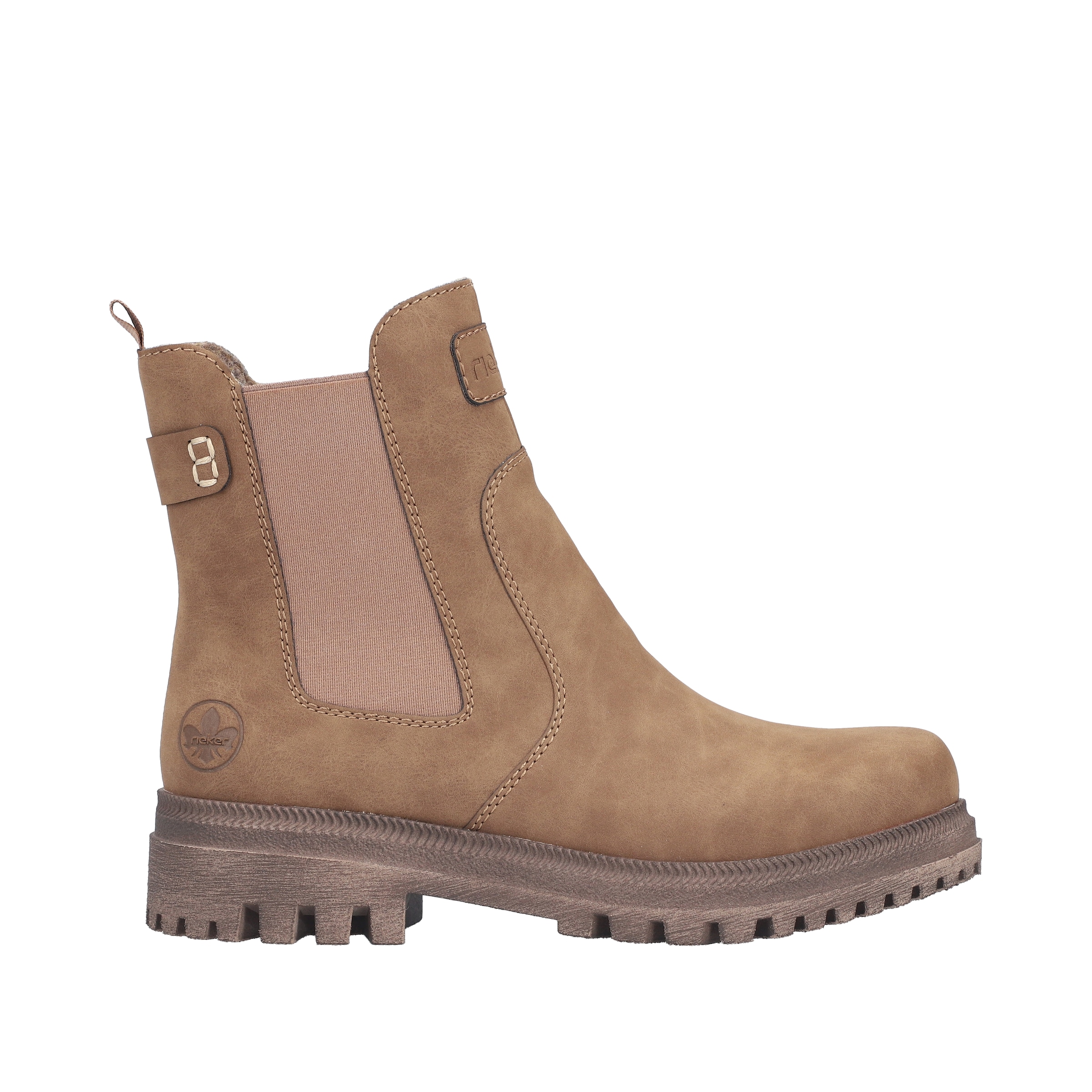 Rieker Chelseaboots  Stiefelette, Klassik-Boots Logo und Ziernaht