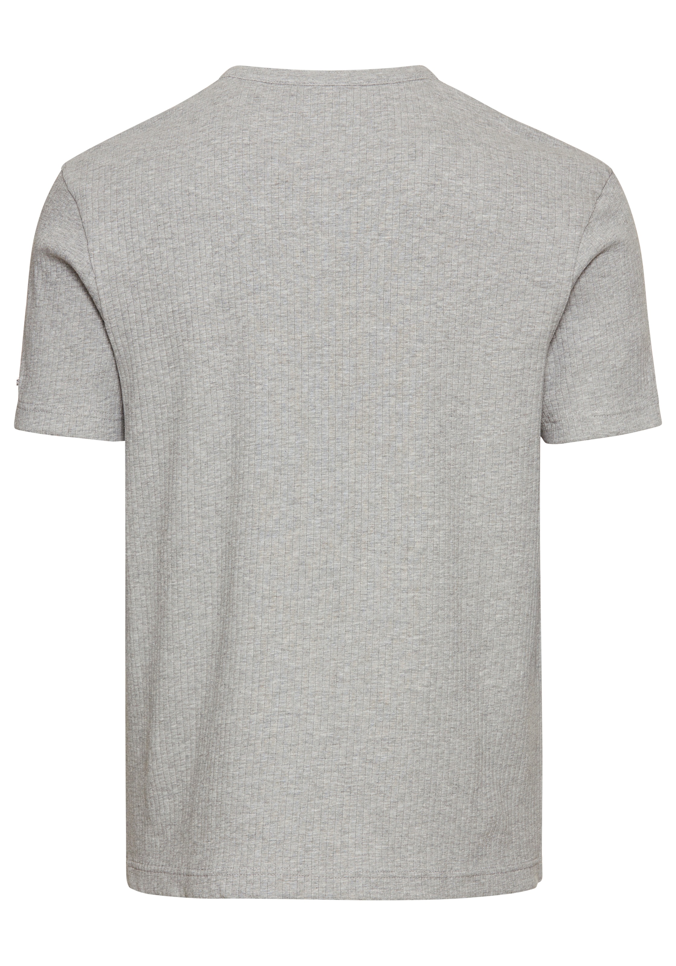 Bruno Banani Henleyshirt, in elastischer Rippenqualität