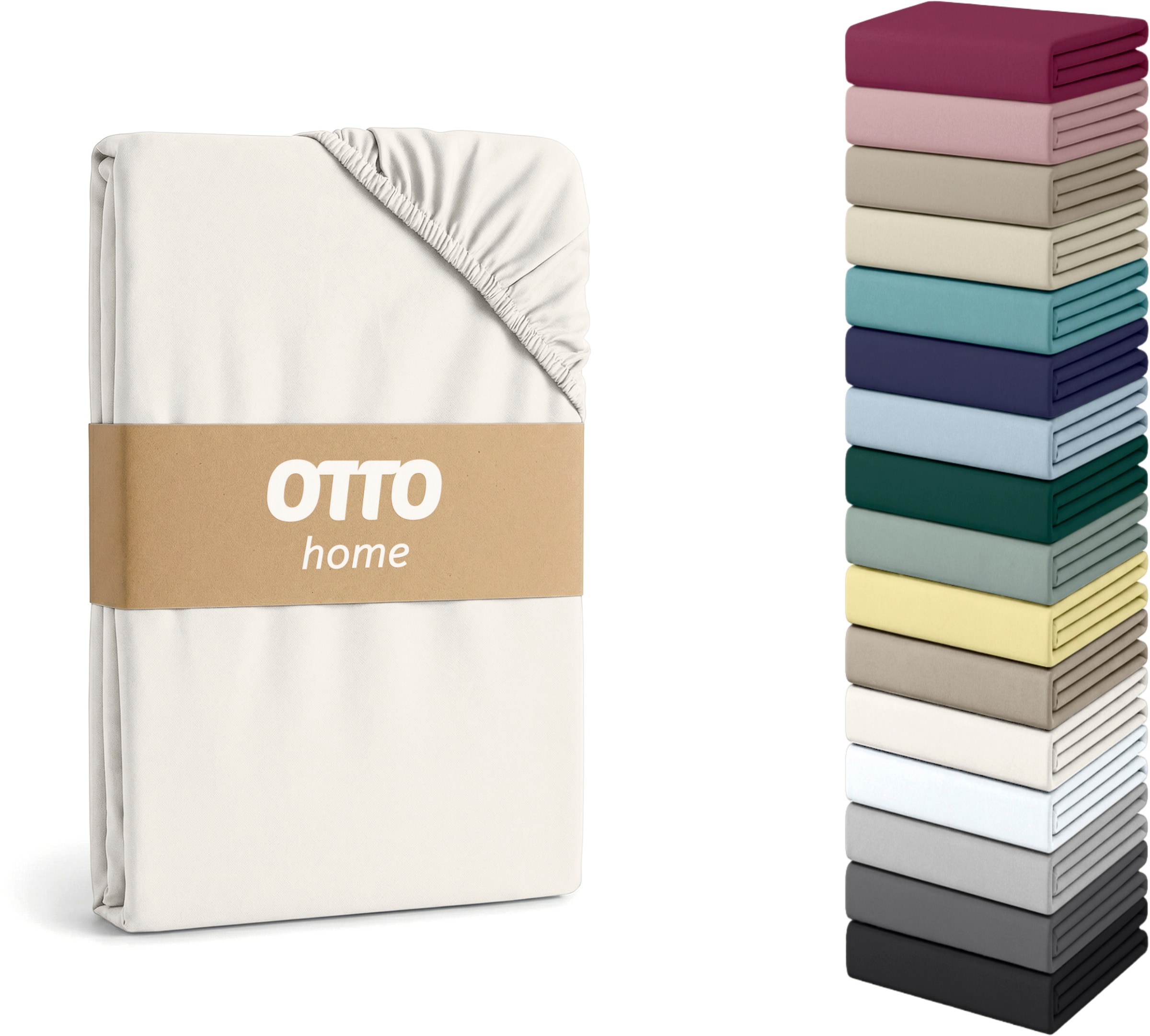 OTTO home Spannbettlaken »Physalis Topper COMFORT« bis 10 cm Höhe, Bettlaken, Laken, in Comfort & Premium Qualität