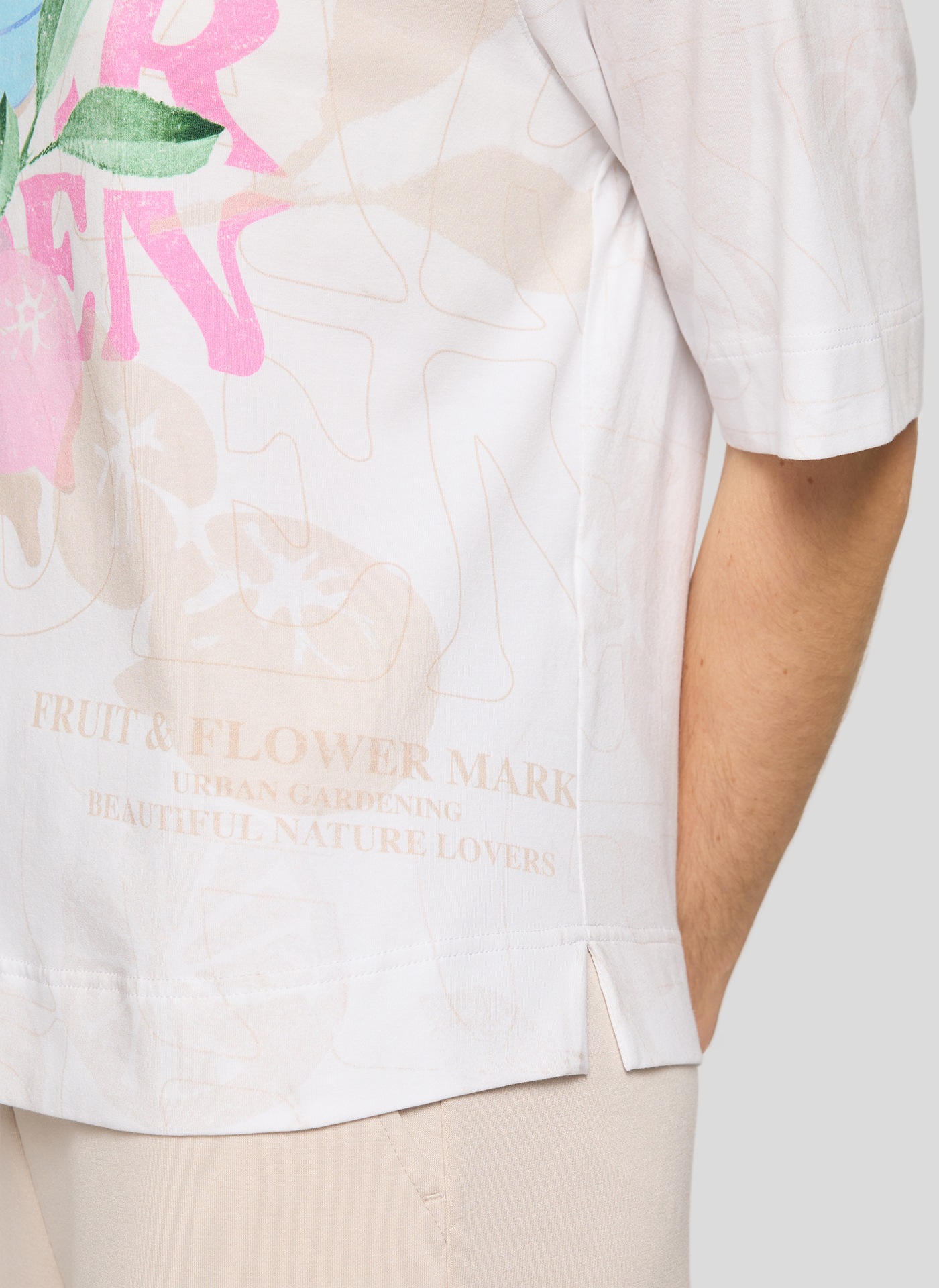 Rabe T-Shirt mit Print