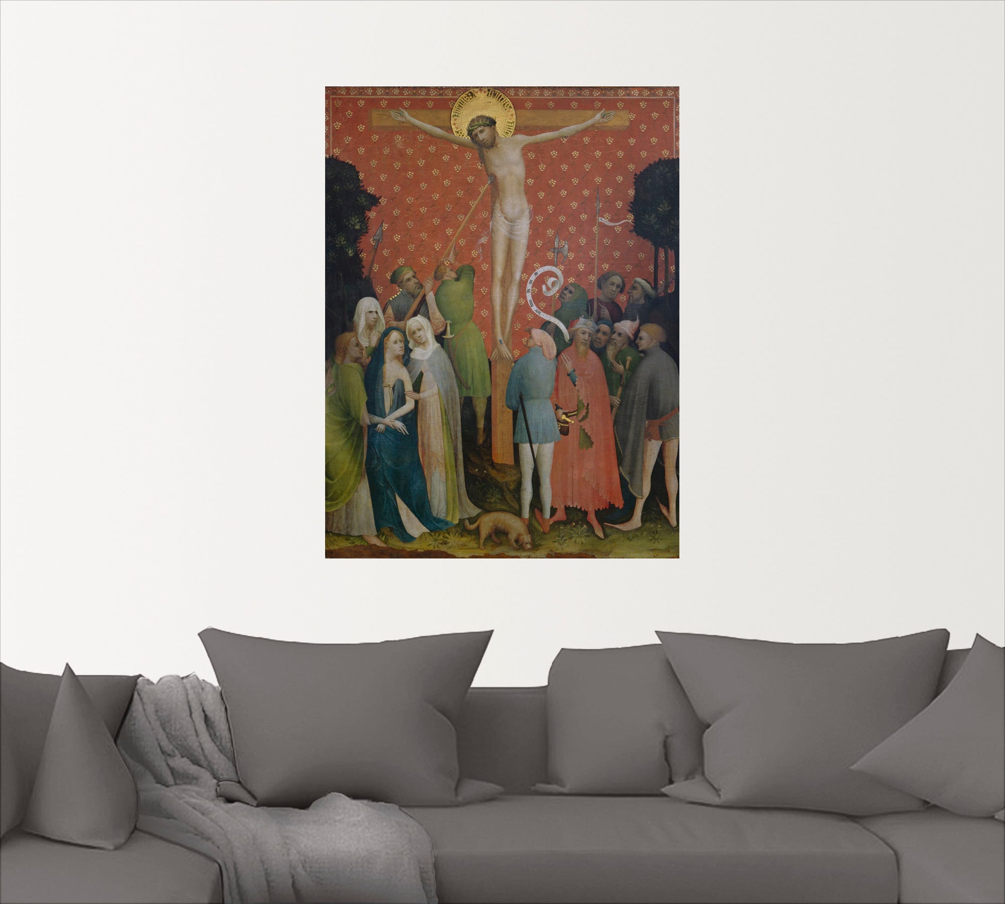 Artland Wandfolie »Goldene Tafel. Außenflügel I«, Religion, (1 St.), selbstklebend