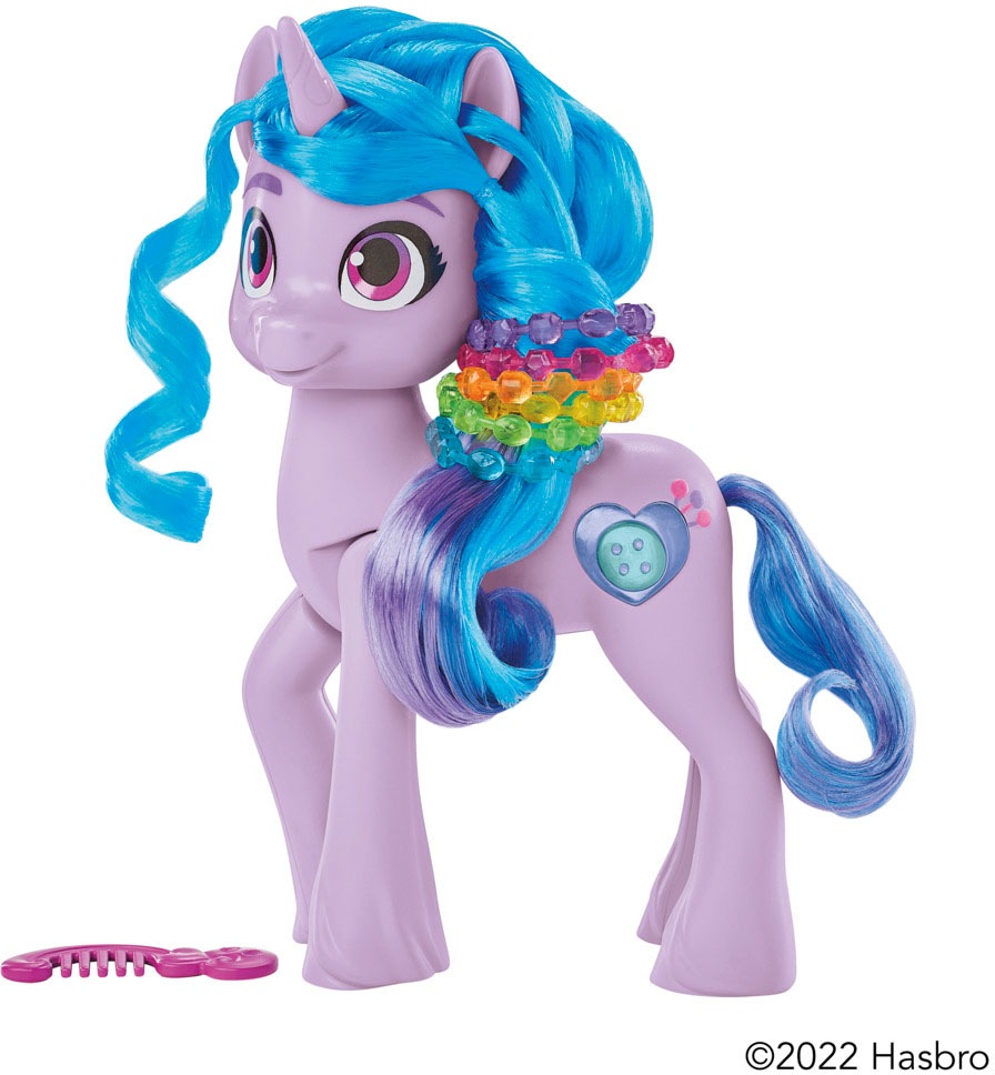 Hasbro Spielfigur »Izzy Moonbow«, mit über 20 Reaktionen und leuchtendem Schönheitsfleck