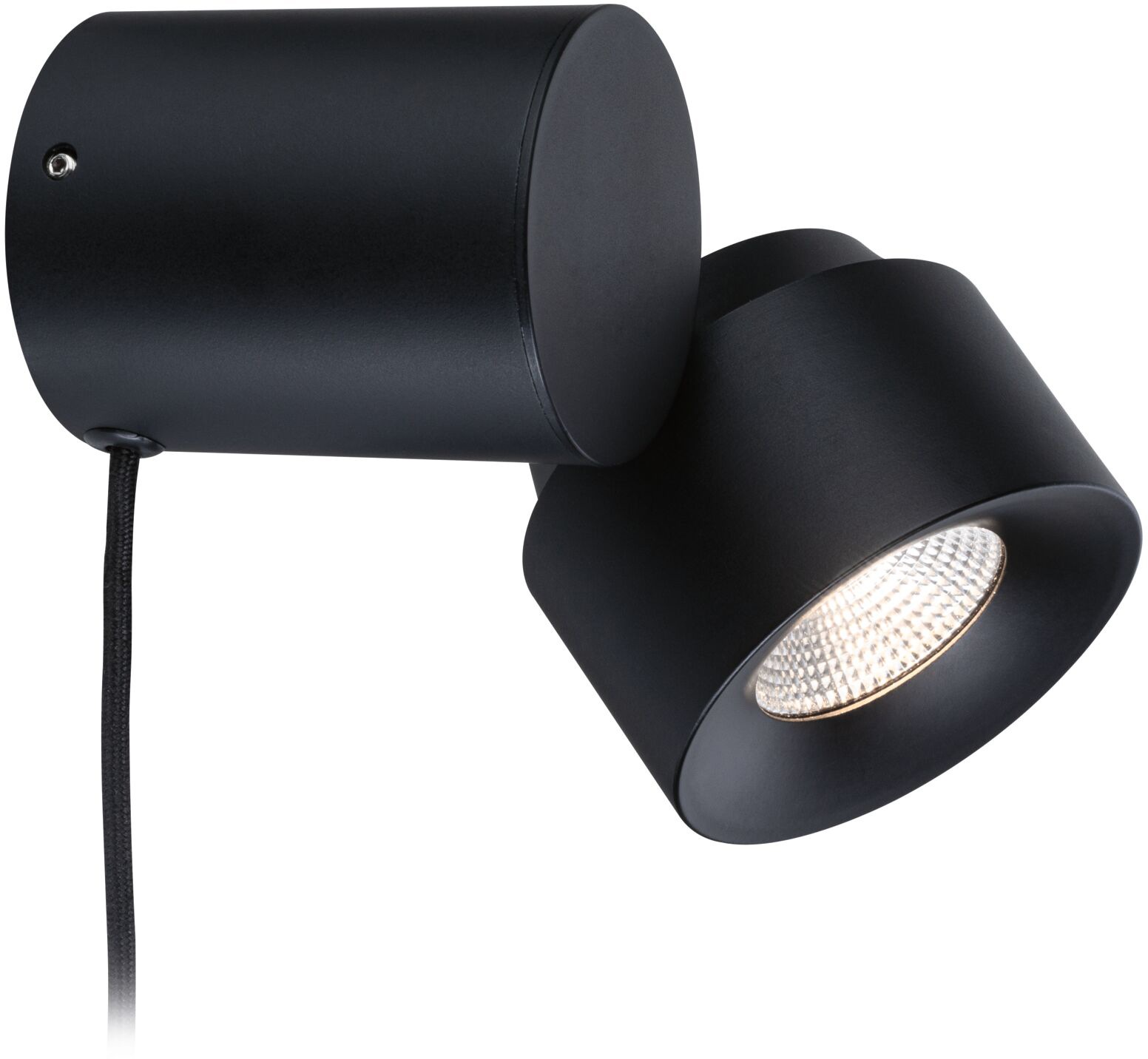 Paulmann Tischleuchte »Puric Pane«, 1 flammig, LED, dimmbar, Schwarz/Grau, Metall