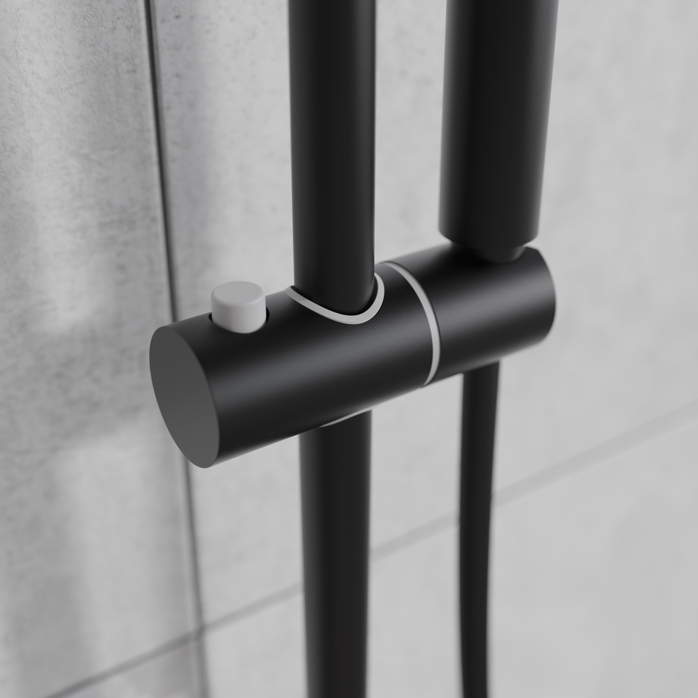 welltime Brausegarnitur »Porto« Duschsystem inkl. Thermostat mit Sicherheitssperre bei 38 °C., 