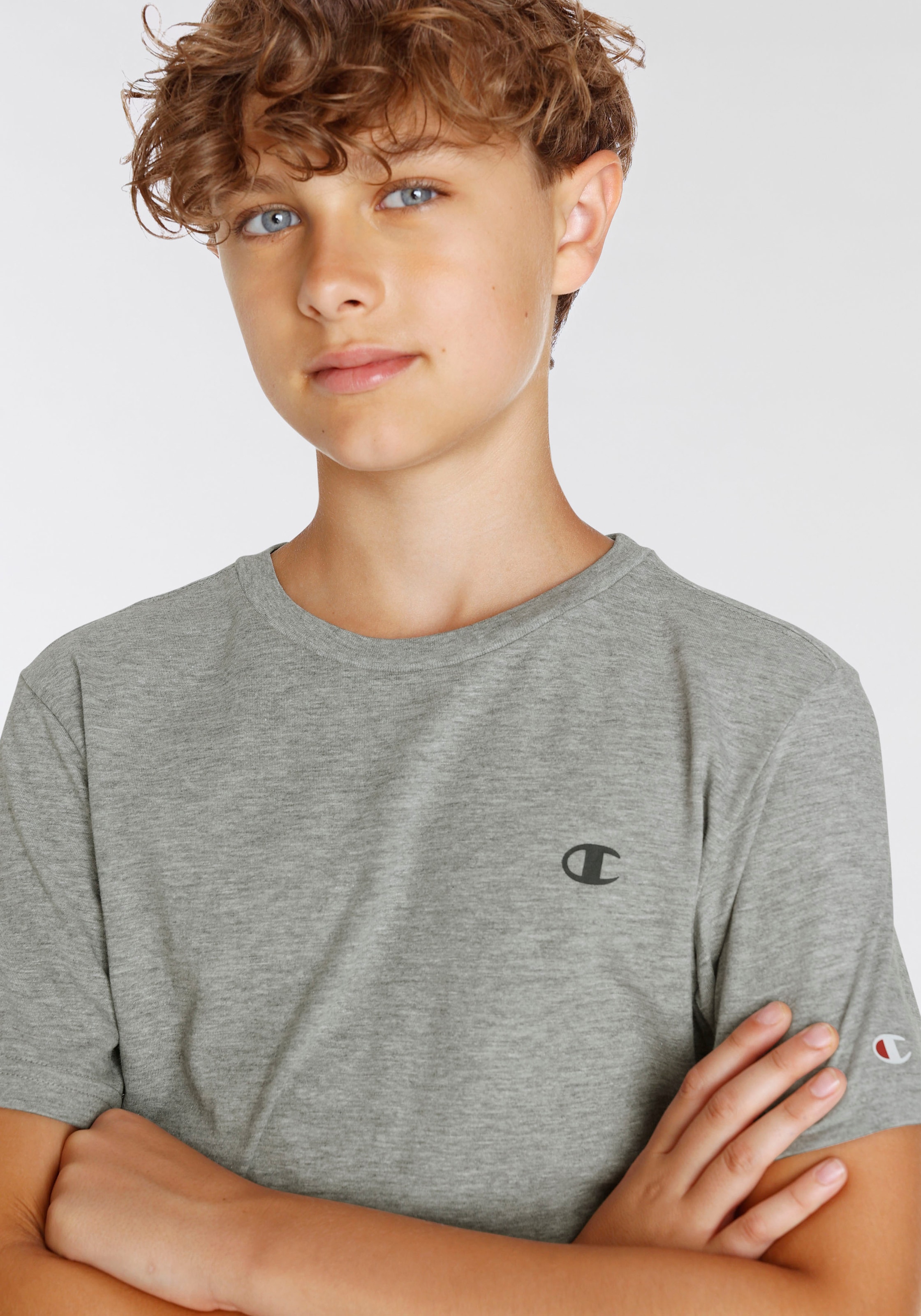 Champion T-Shirt »Basic 2pack Crew-Neck - für Kinder«