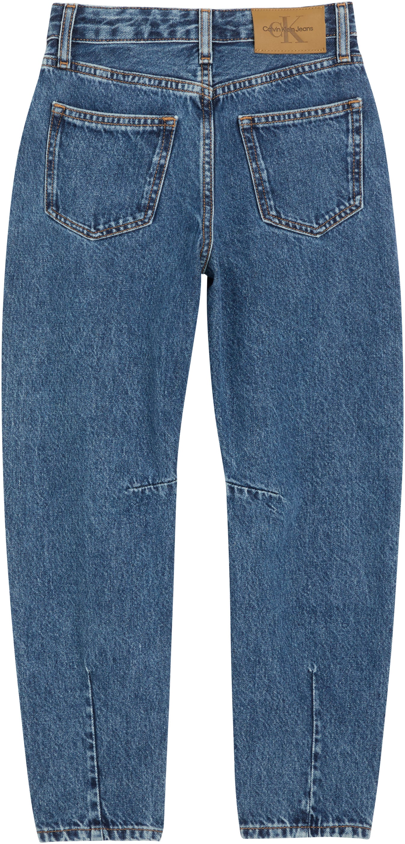 Calvin Klein Jeans Regular-fit-Jeans »BARREL BECKFORD BLUE WASH« Regular fit für Kinder mit praktischen Taschen