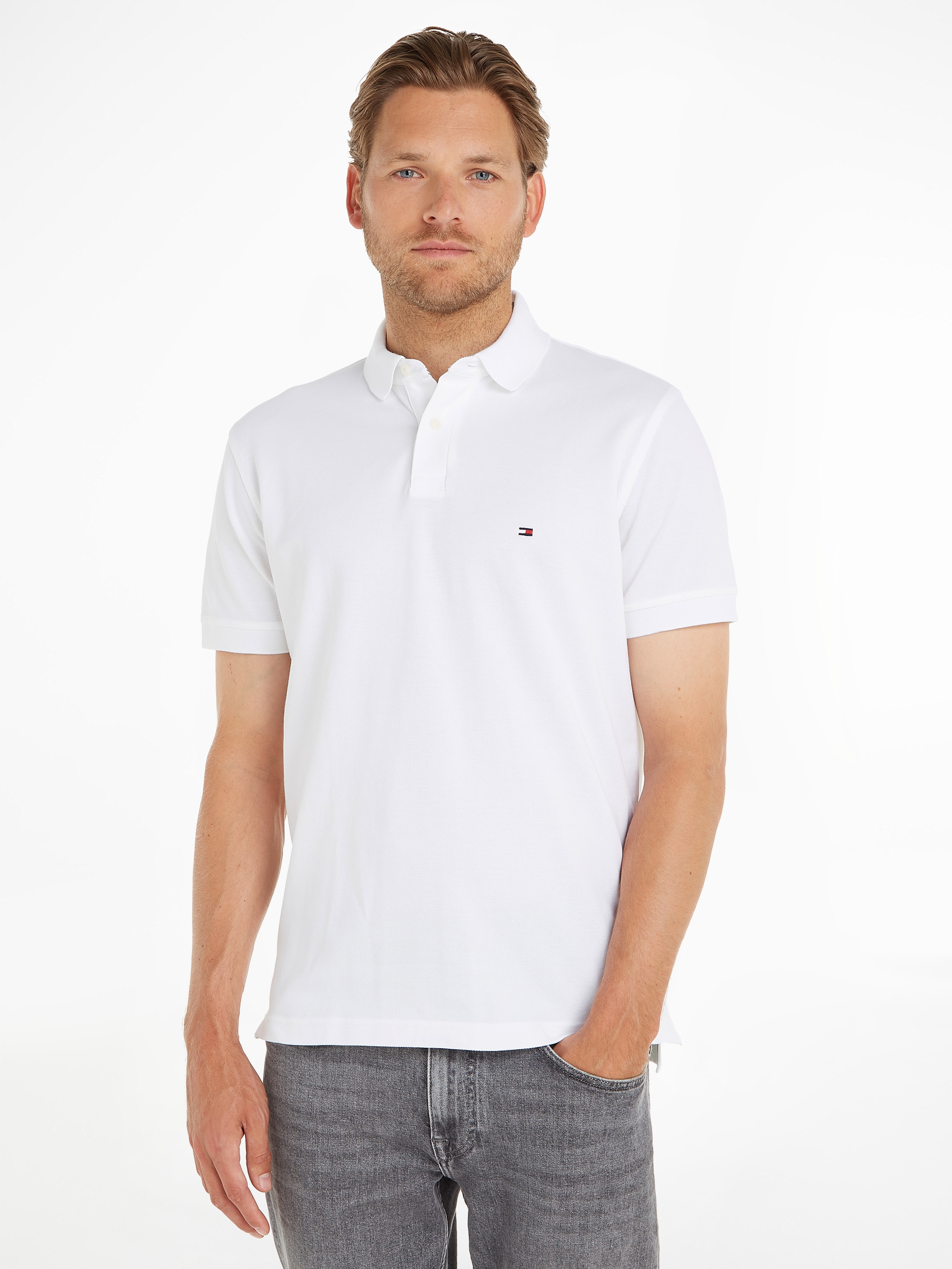 Tommy Hilfiger Poloshirt »1985 REGULAR POLO«, aus hochwertiger Baumwoll-Piqué-Qualität