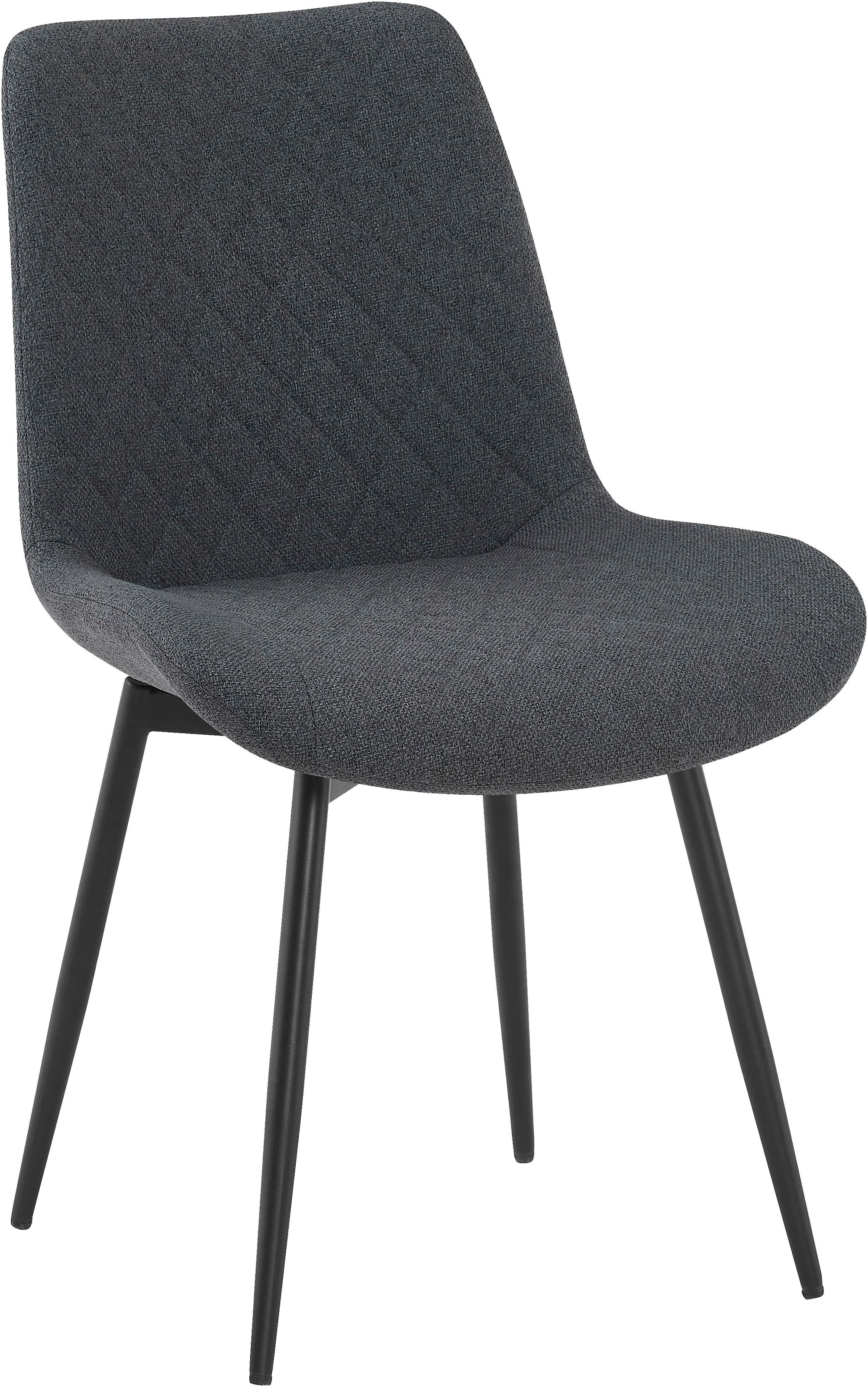 OTTO home Essgruppe »Juniper, Set, 5-tlg.« Set, 5 tlg. Tisch 140x80cm in Sinterstein-Keramikoptik mit 4 Stühlen, 360° drehbar