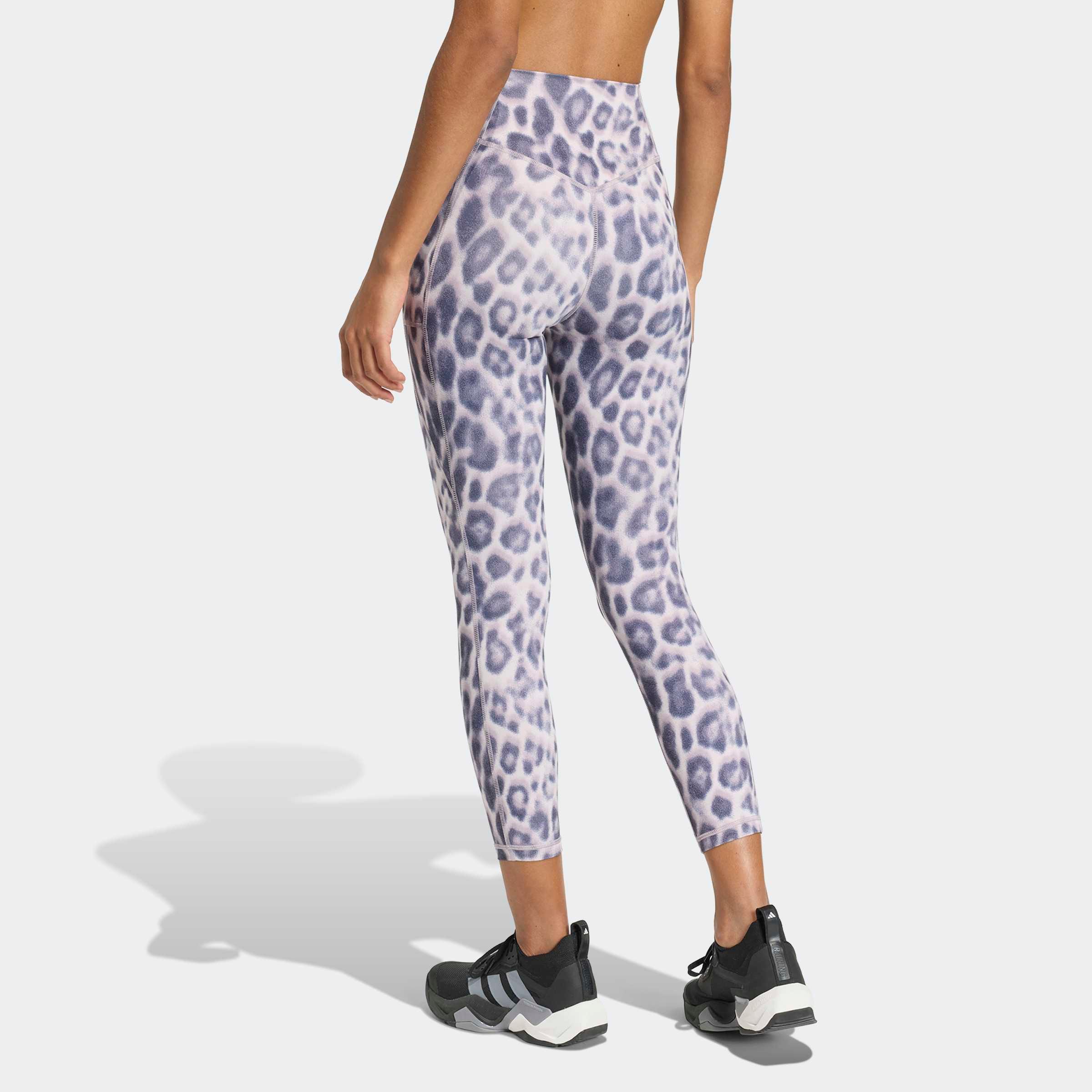 adidas Performance Trainingstights »OPTIME ESSENTIALS WORKOUT LEOPARD 7/8 LEGGINGS«