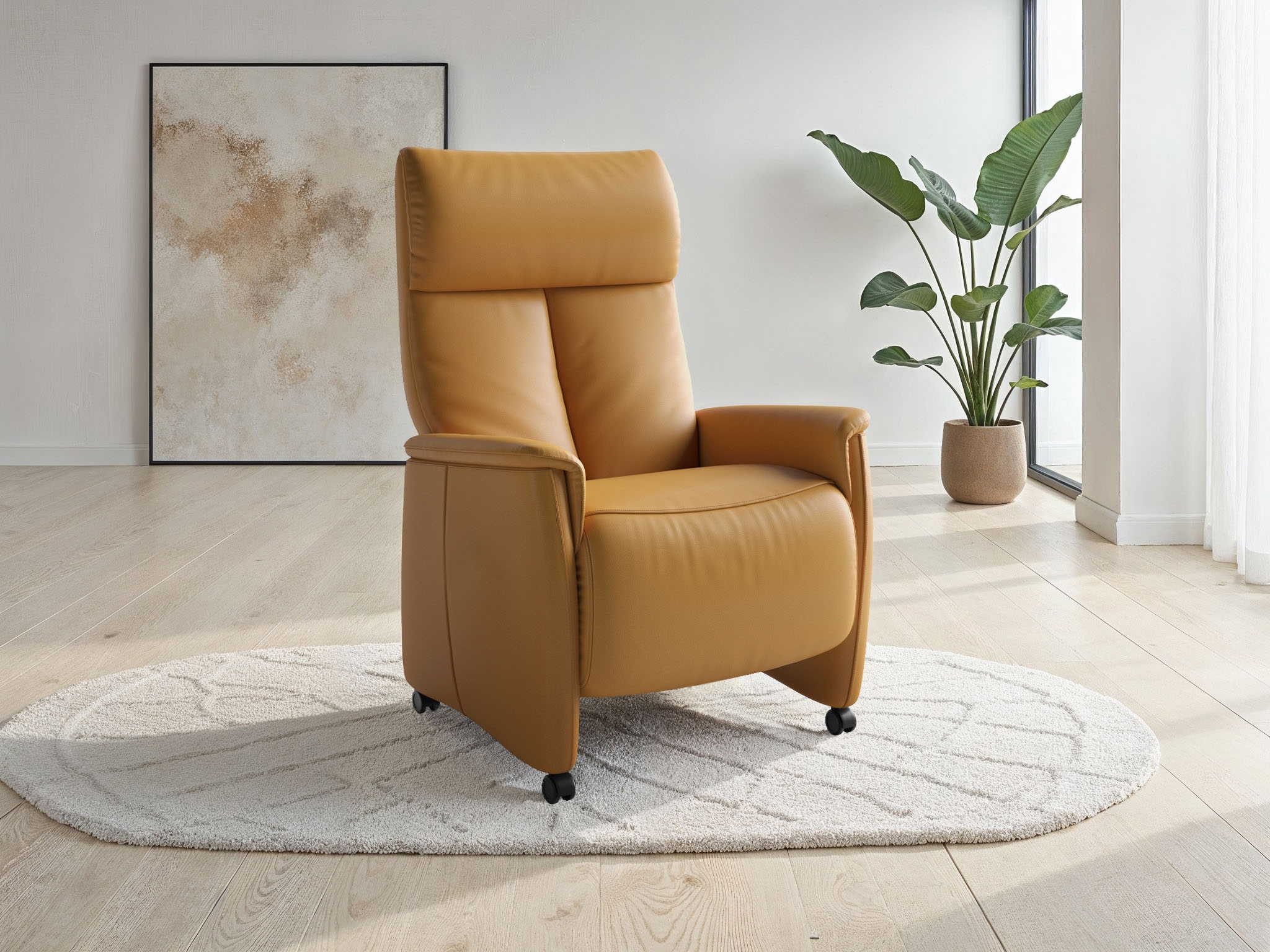 sit&more TV-Sessel "Cremona Comfort" wahlweise manuell oder elektrischer Funktion mit Akku