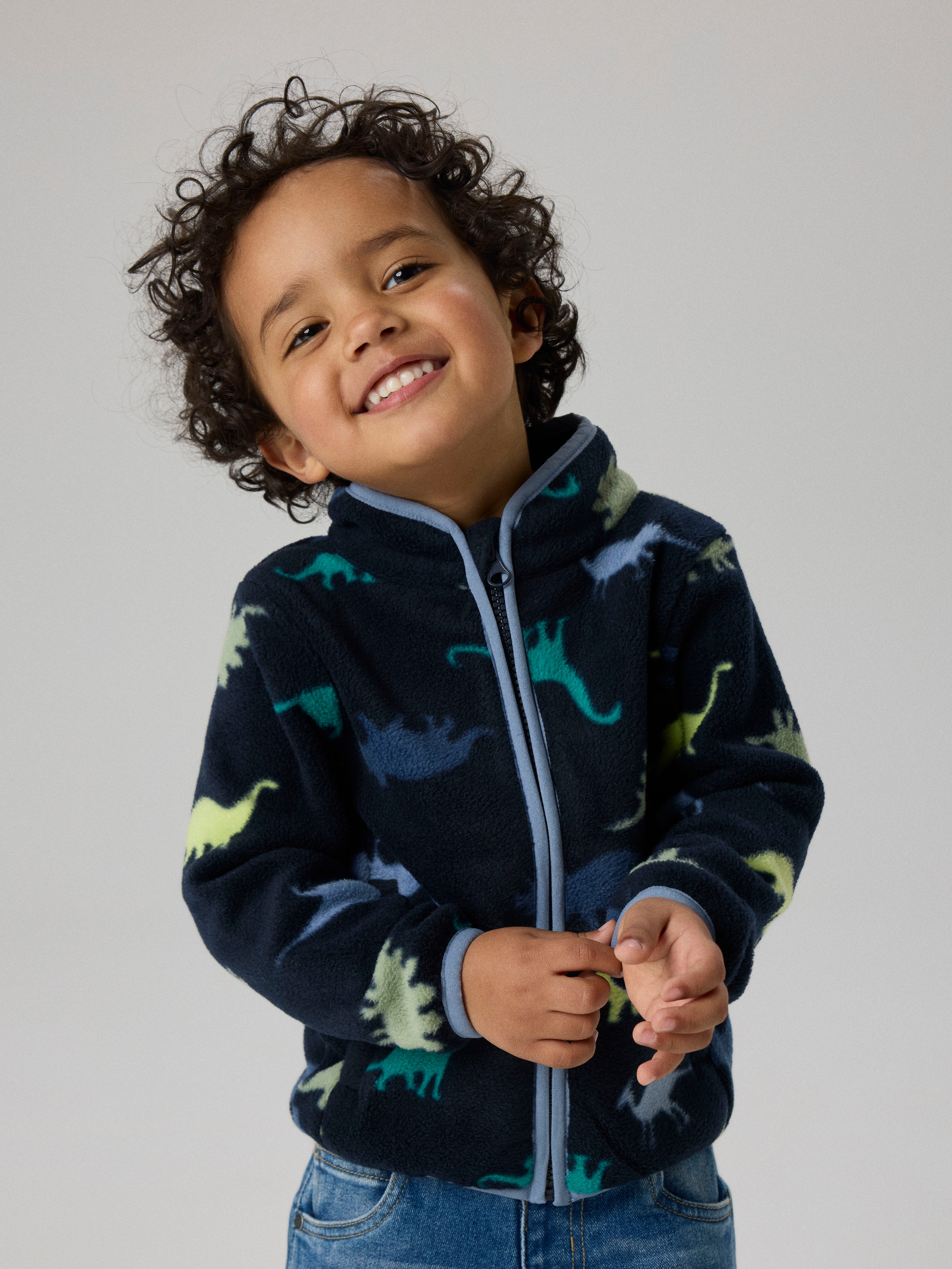Name It Fleecejacke »NMMMEEKO FLEECE JACKET AOP2«