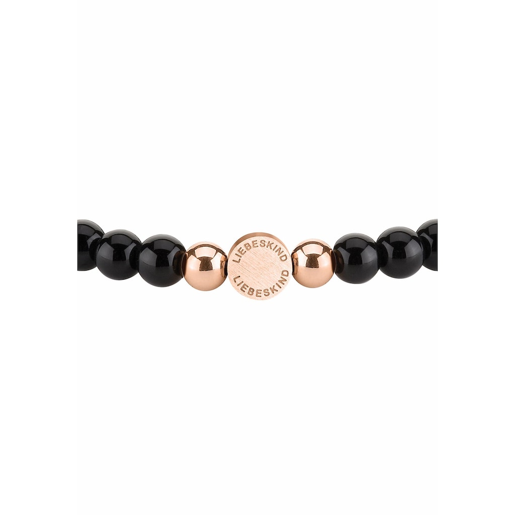 Liebeskind Berlin Armband »Schmuck Geschenk Armkette Zugarmband LJ-0090-B-17 BLACK«