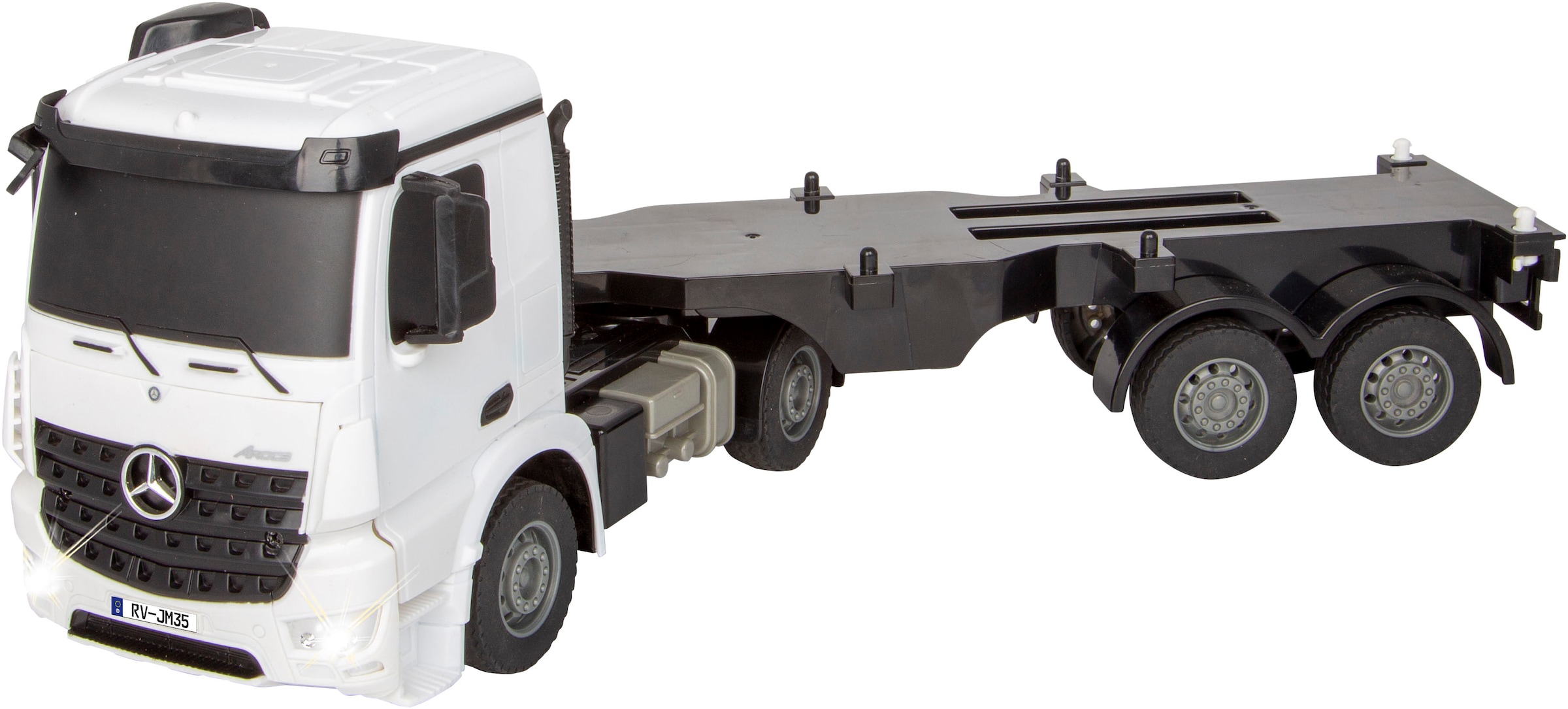 Jamara RC-Auto »Container LKW Mercedes-Benz Arocs 1:26 2,4GHz«, mit LED Licht
