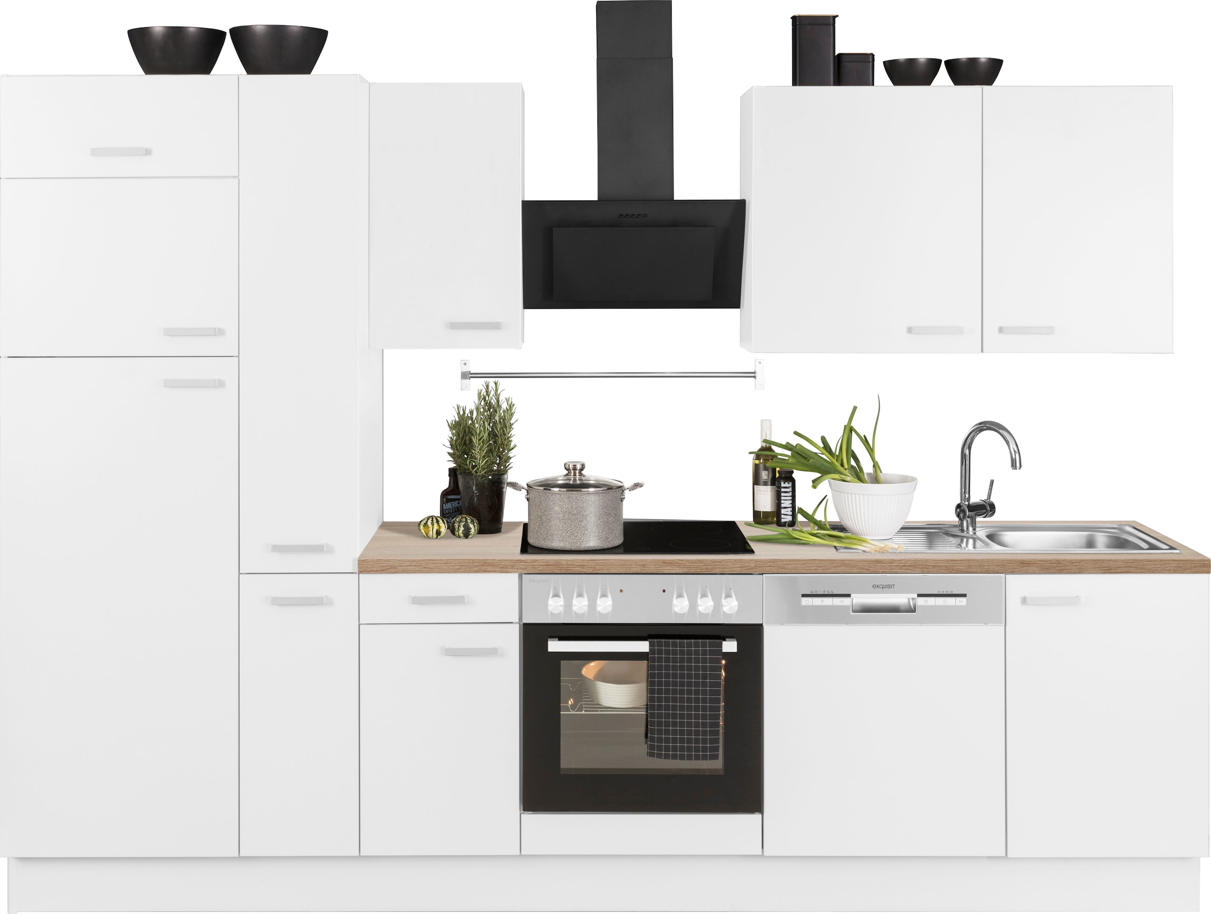 OPTIFIT Küchenzeile »Parma« ohne E-Geräte, Breite 300 cm