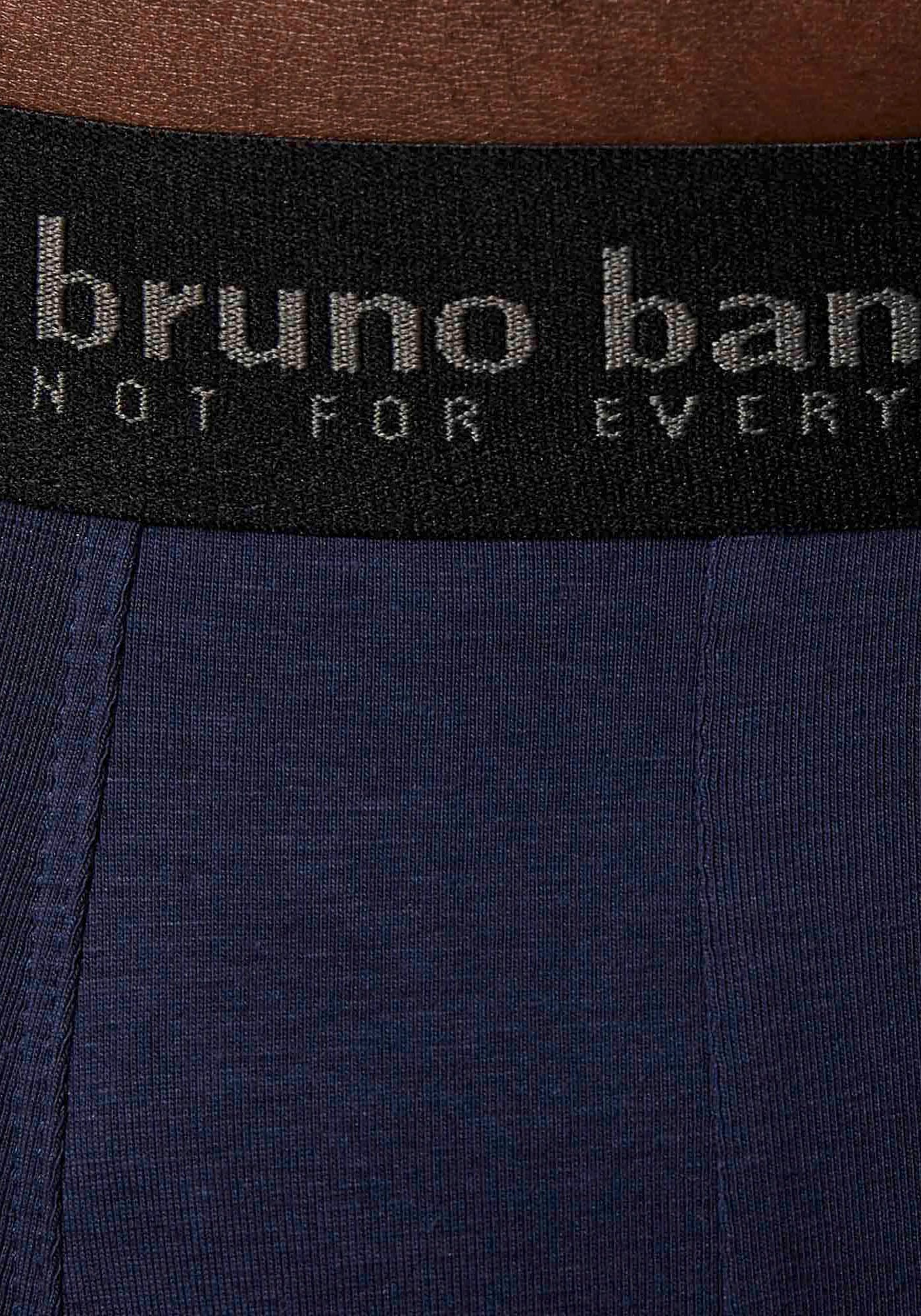 Bruno Banani Boxershorts »Short 3Pack Energy Cotton«, (3er Pack), mit Schriftzug am Bund