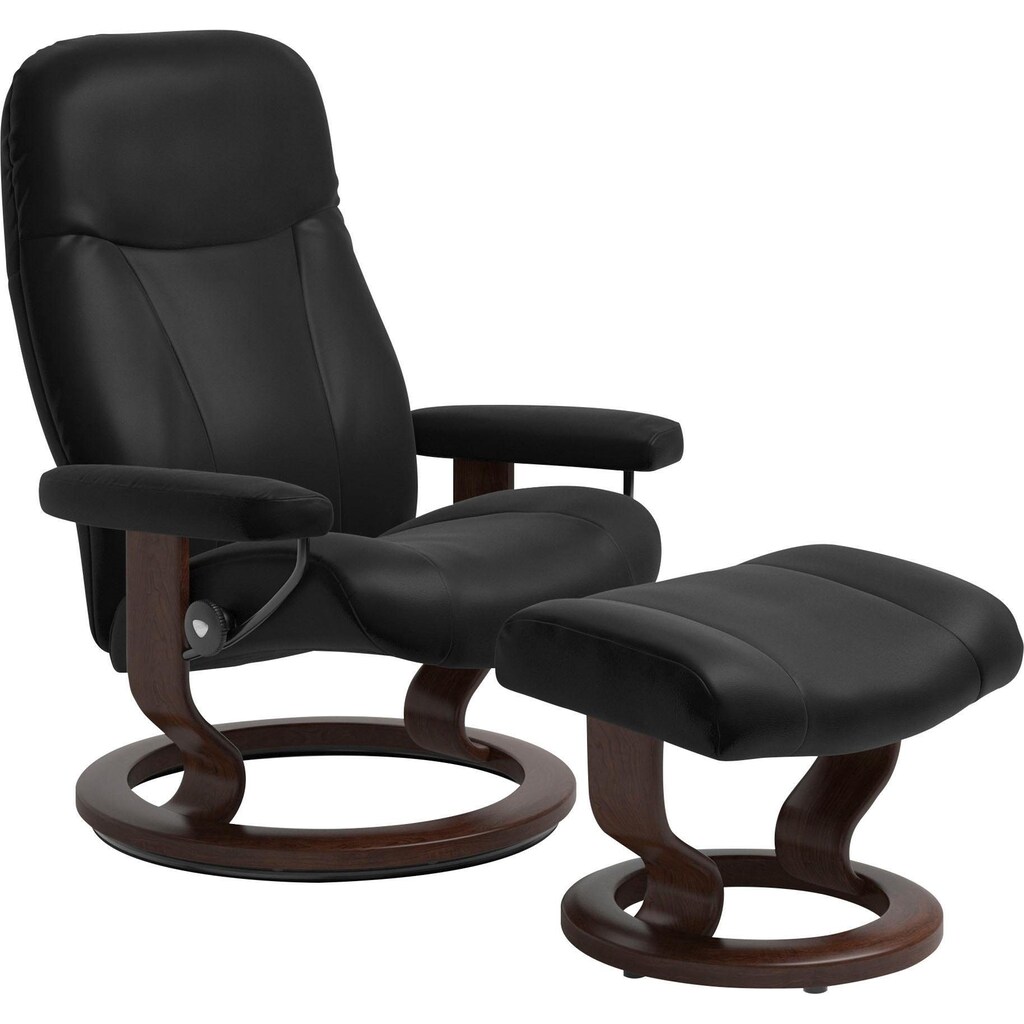 Stressless® Hocker »Garda«, mit Classic Base, Gestell Braun