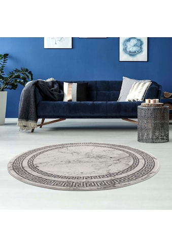 Carpet City Teppich »Noa 9273«, rund, 11 mm Höhe, Kurzflor, Modern, Weicher For,... kaufen