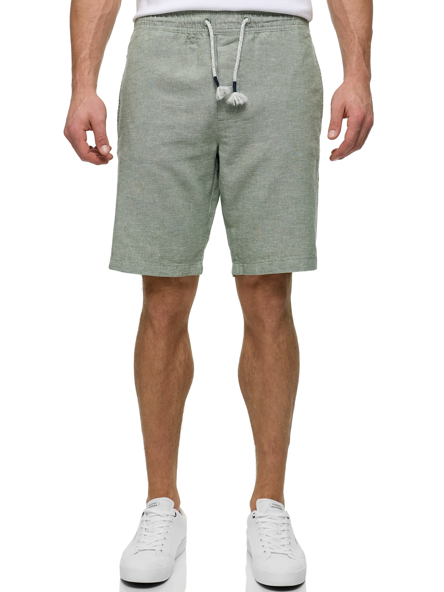 Indicode Leinenhose »INLeoni Shorts«