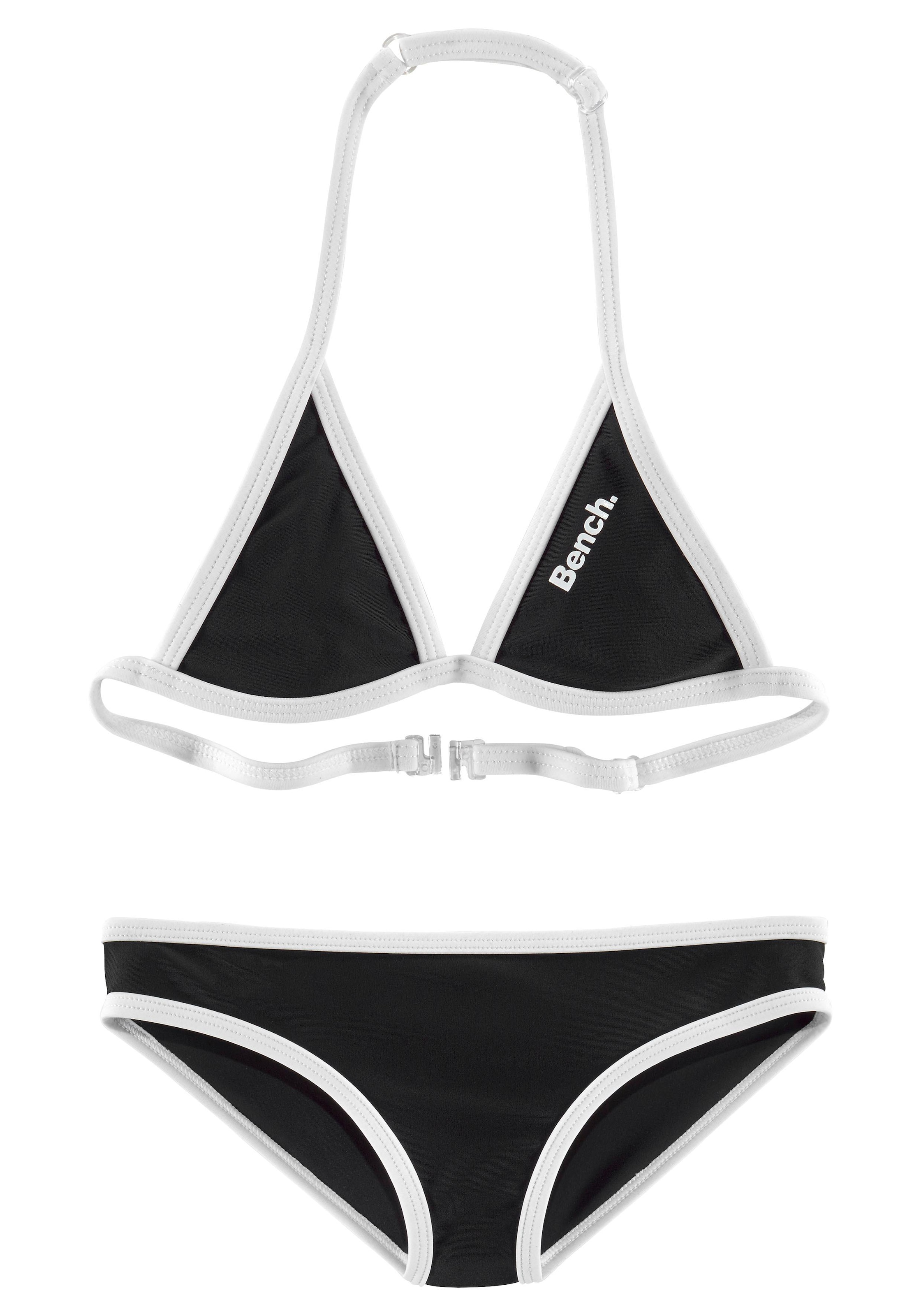 Bench. Triangel-Bikini, mit Logoprint an Hose und Top bei