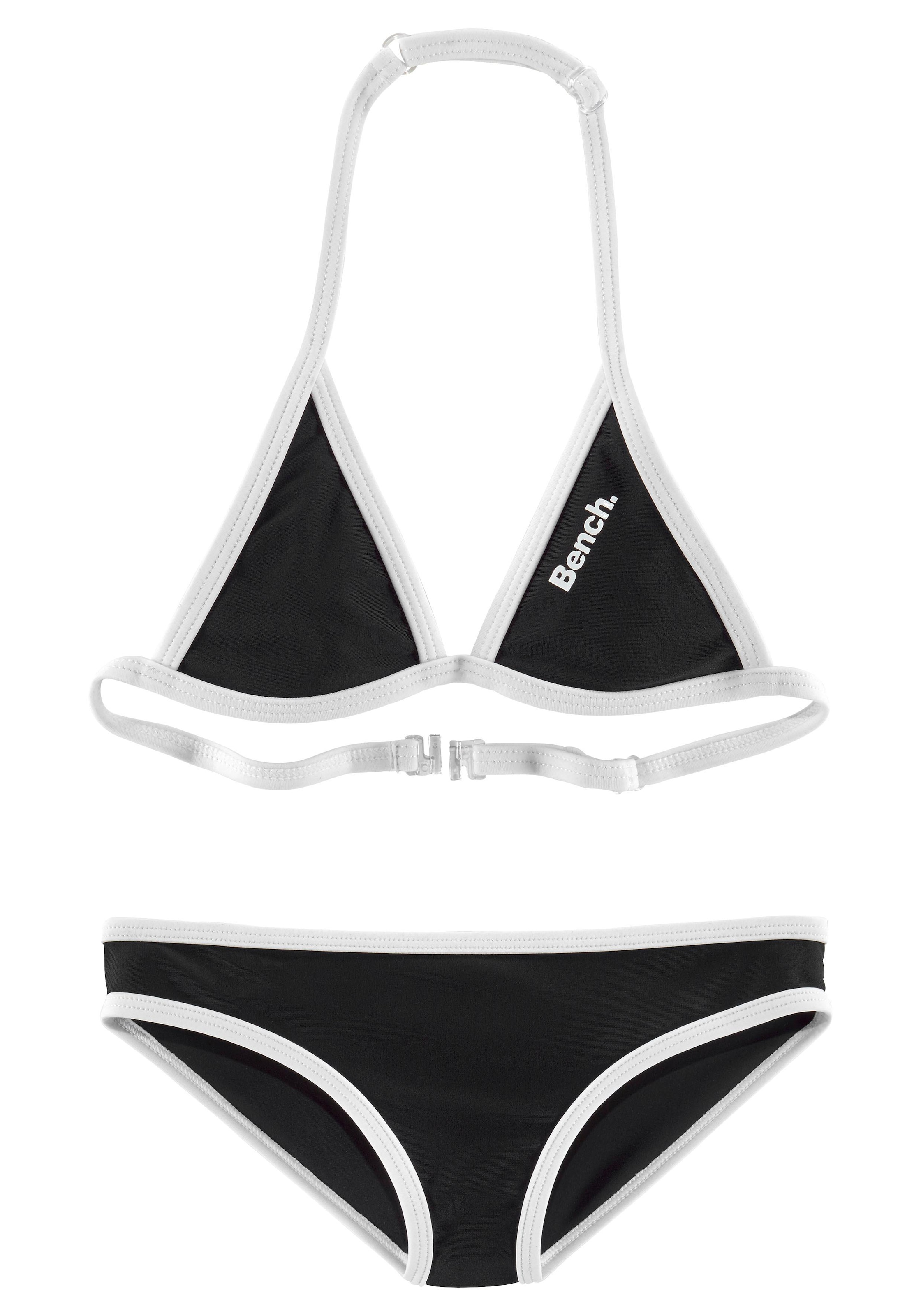 Bench. Triangel-Bikini, mit und an Hose Top bei Logoprint