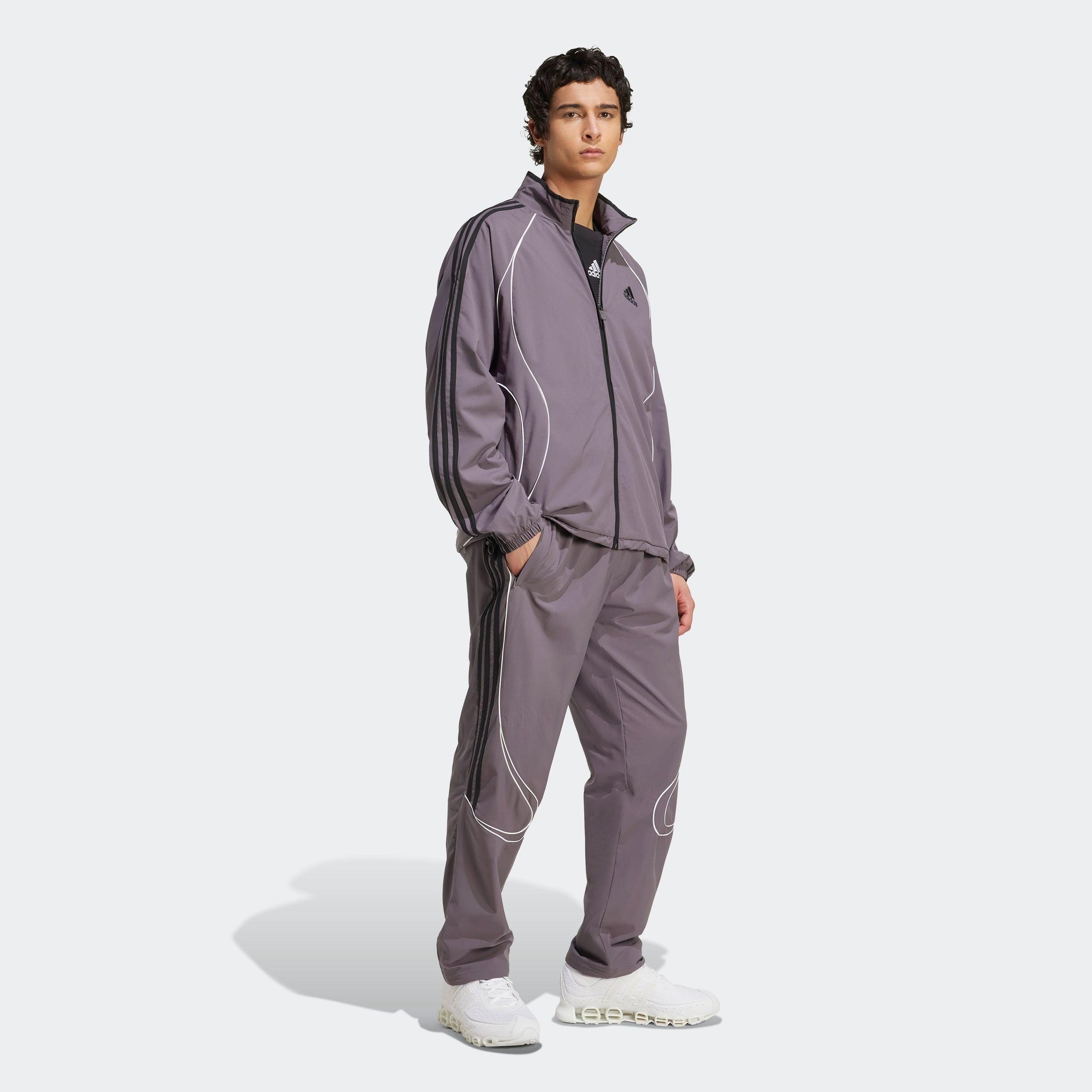 adidas Originals Sommerjacke »TEAMGEIST TT« mit hohem Kragen, aus gewebtem Polyester, lockere Passform