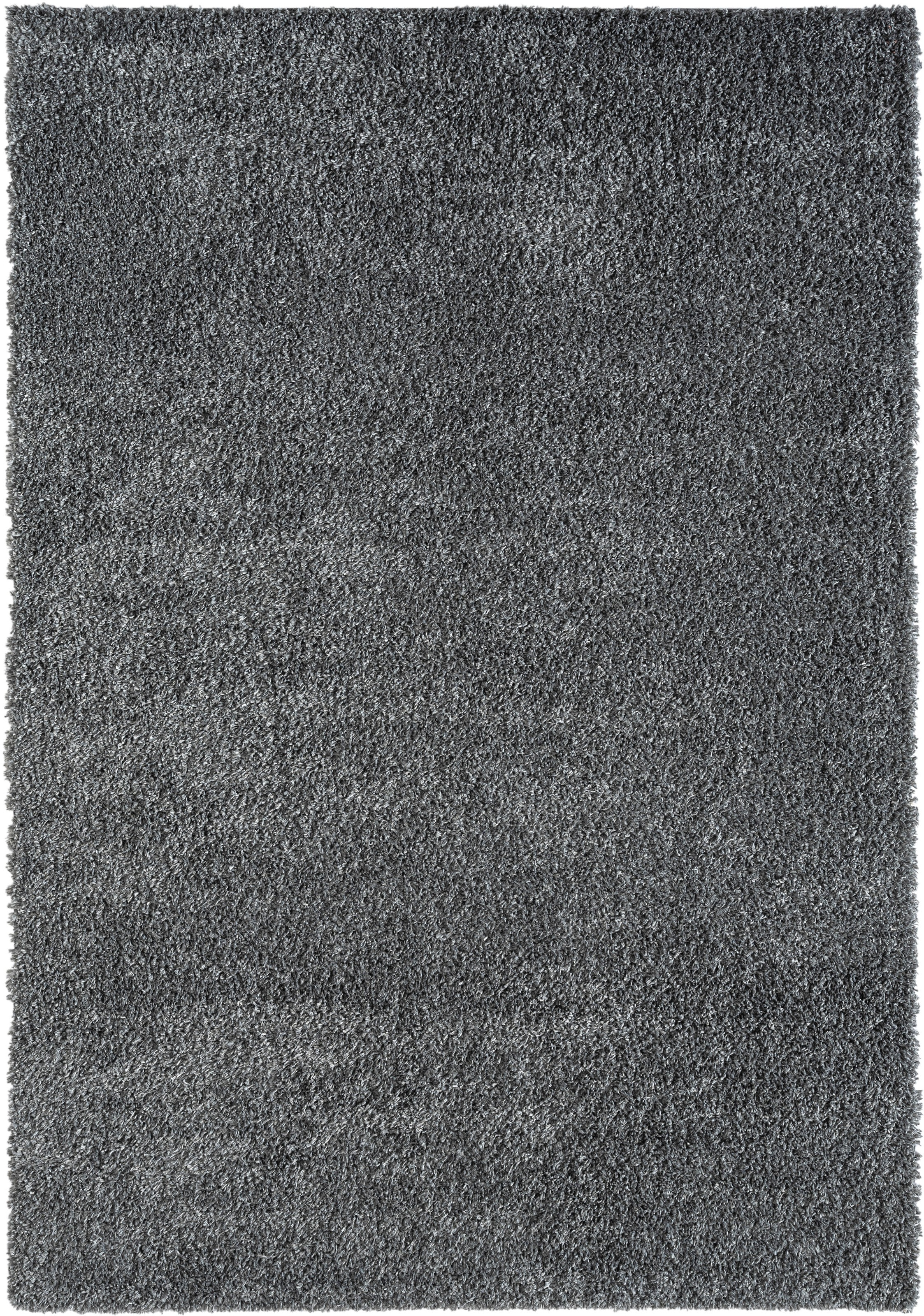 Myflair Möbel & Accessoires Hochflor-Teppich »My Shaggy«, rechteckig, 37 mm Höhe, Shaggy, Uni-Farben, leicht glänzend, Microfaser, extra flauschig