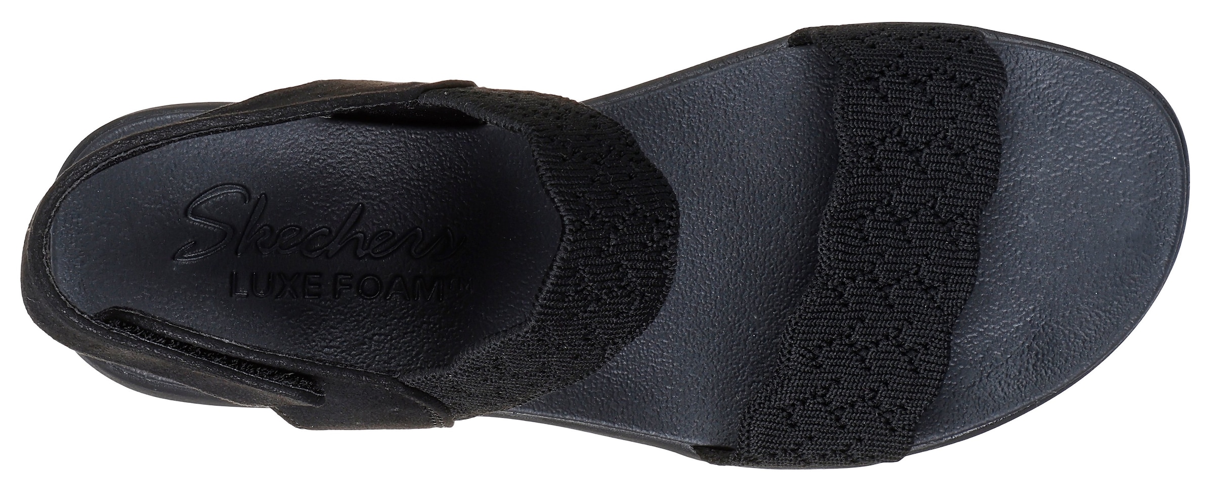 Skechers Keilsandalette »ARYA-ON THE RISE«, Plateausandale, Klettschuh mit Luxe Foam