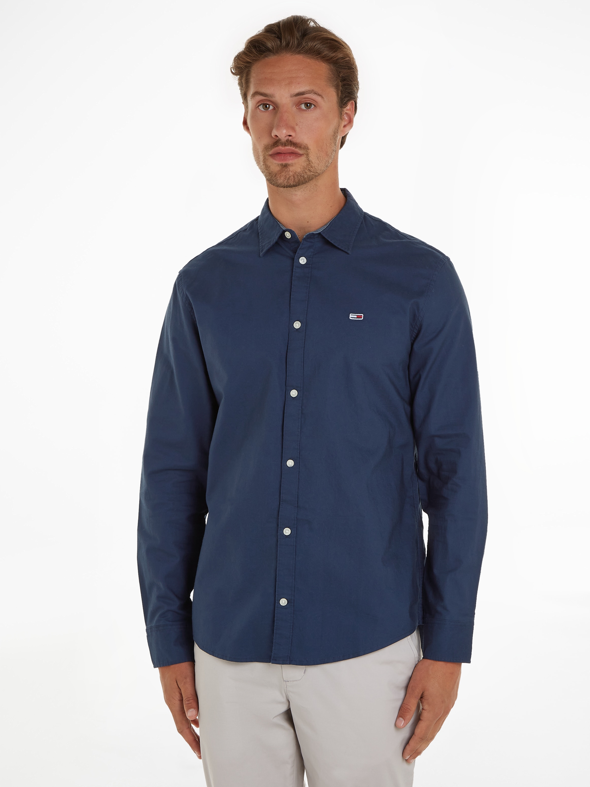 Tommy Jeans Langarmhemd »TJM CLASSIC OXFORD SHIRT« bei ♕