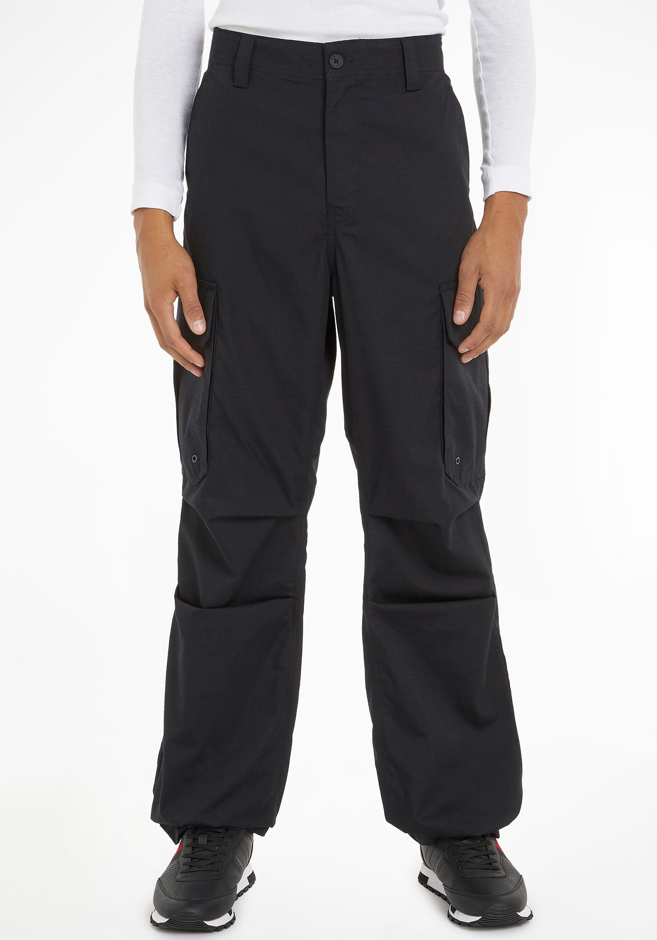 Cargohose »TJM AIDEN BAGGY CARGO PANT«, mit feiner Struktur im Stoff