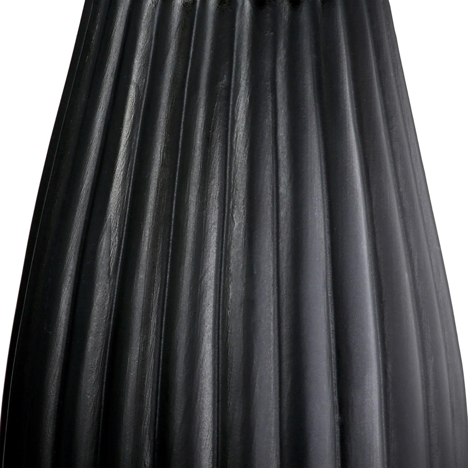 Casablanca by Gilde Tischvase »2tlg. Set Vase Piega schwarz H.17 cm«, (1 St.)