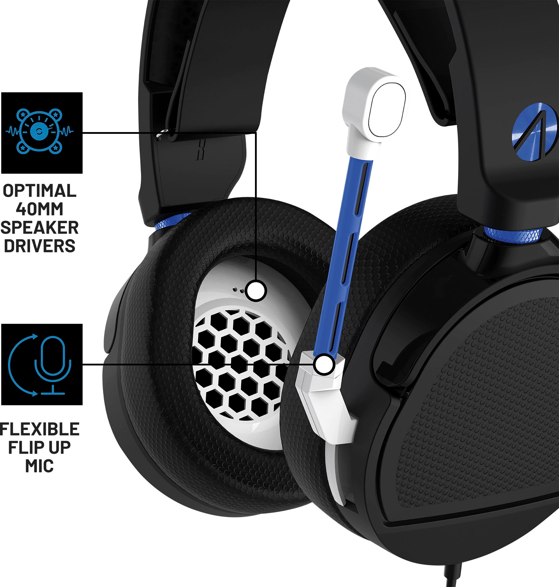 Shadow V« Garantie XXL »PS5 Gaming-Headset ➥ Jahre - Gaming Stereo | Stealth UNIVERSAL 3 Headset
