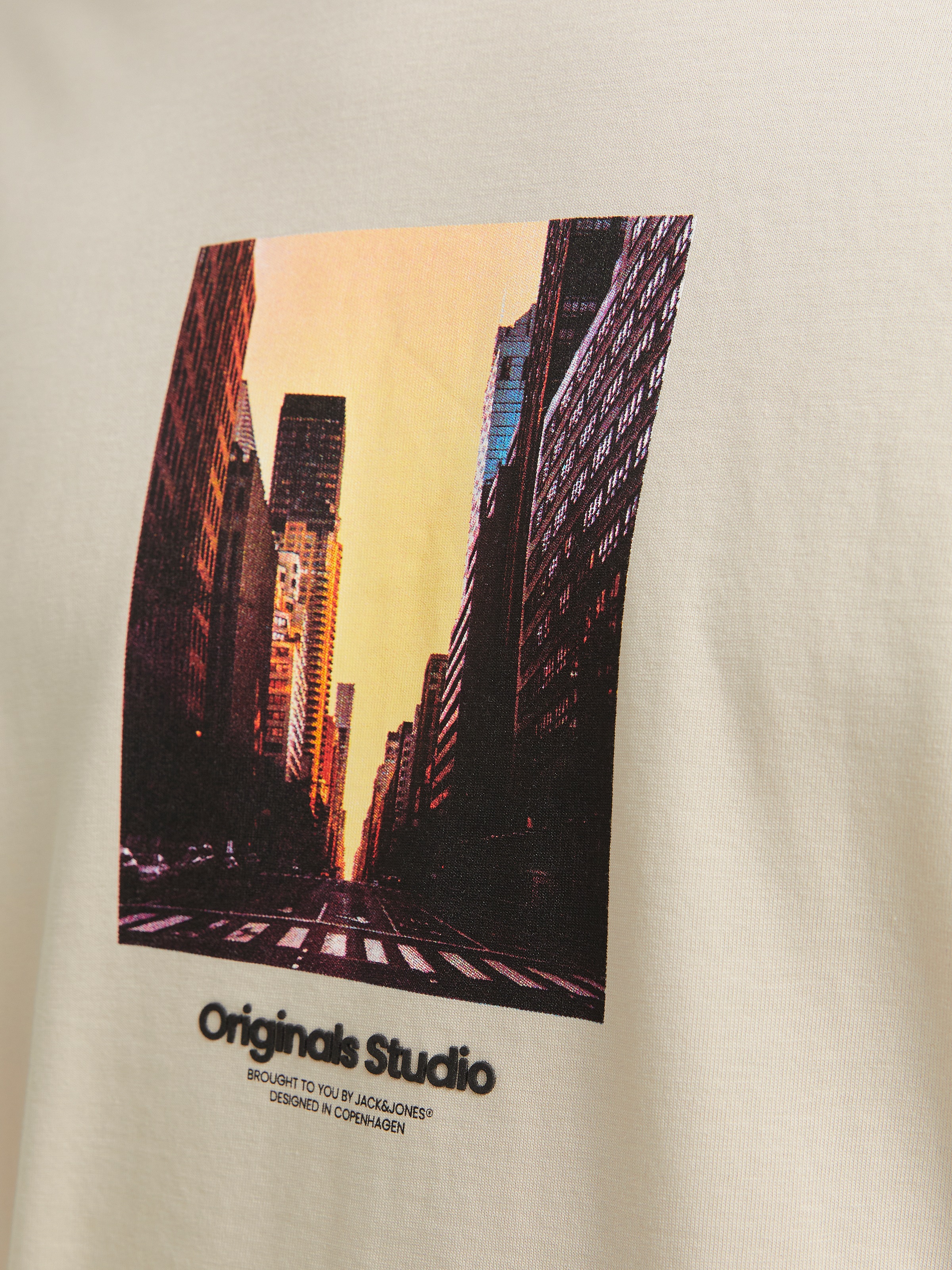 Jack & Jones Kurzarmshirt »JORVESTERBRO PICTURE TEE SS CREW NECK SN«