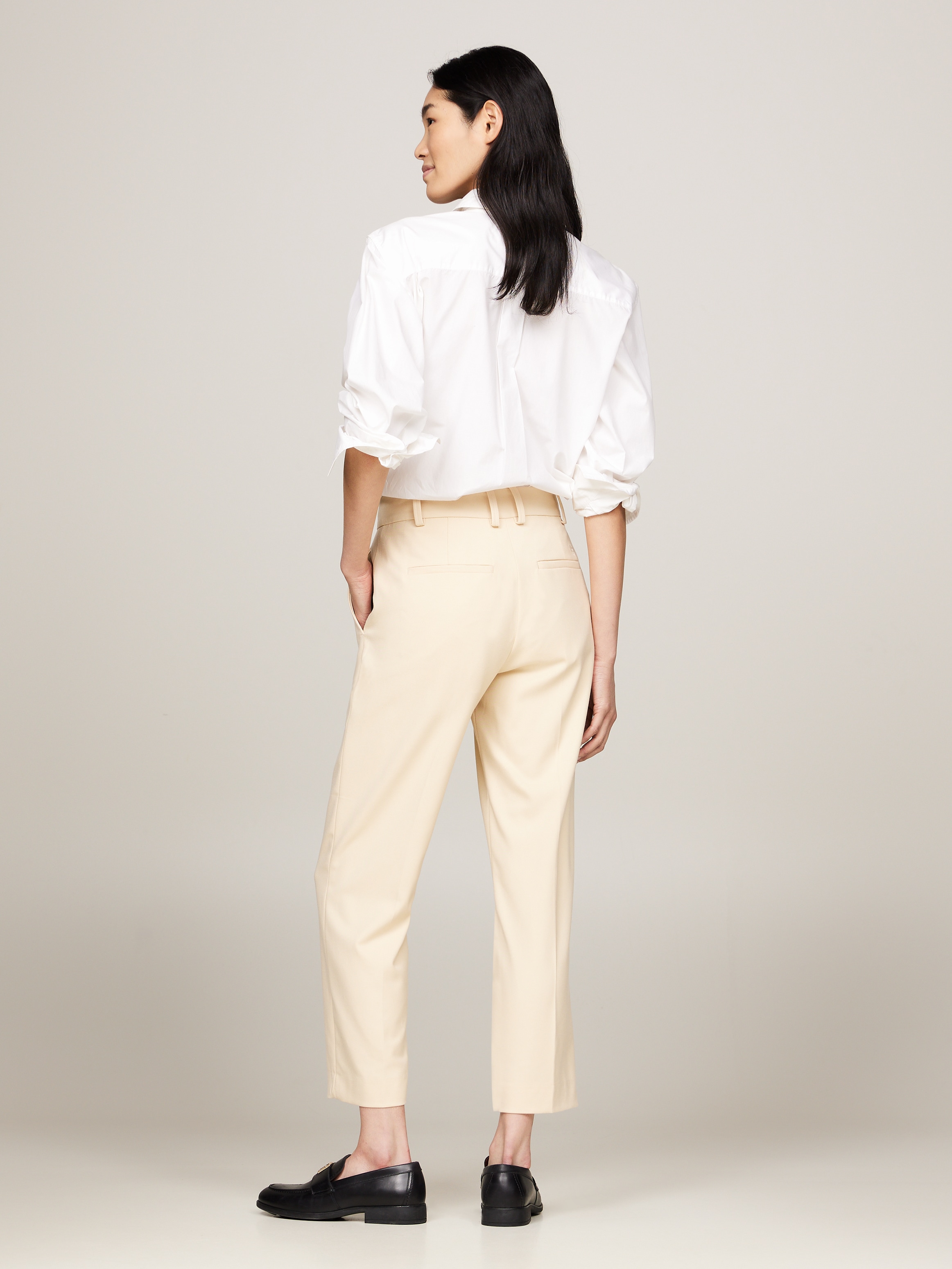Tommy Hilfiger Webhose »MD CORE SLIM STRAIGHT PANT«, mit Bügelfalten