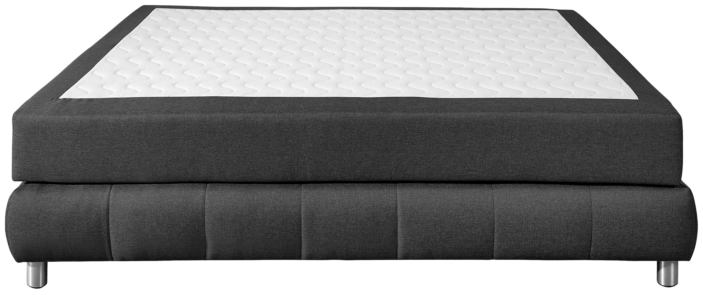 andas Boxspringbett »Salo«, Ohne Kopfteil, inkl. Topper, auch in Überlänge 220 cm