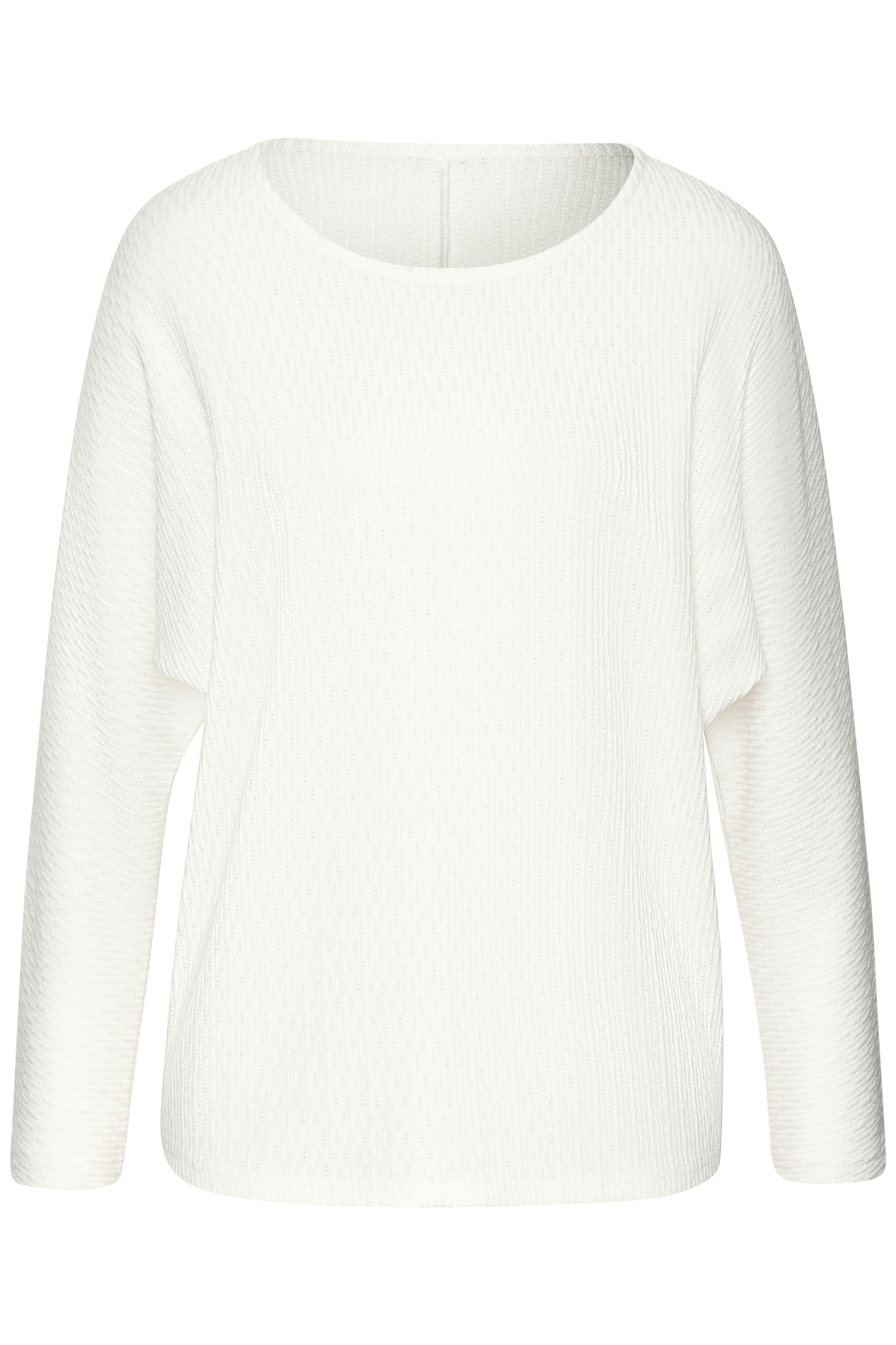 Vivance Langarmshirt »in modischer Struktur-Optik« aus pflegeleichter Strickqualität mit Viskose