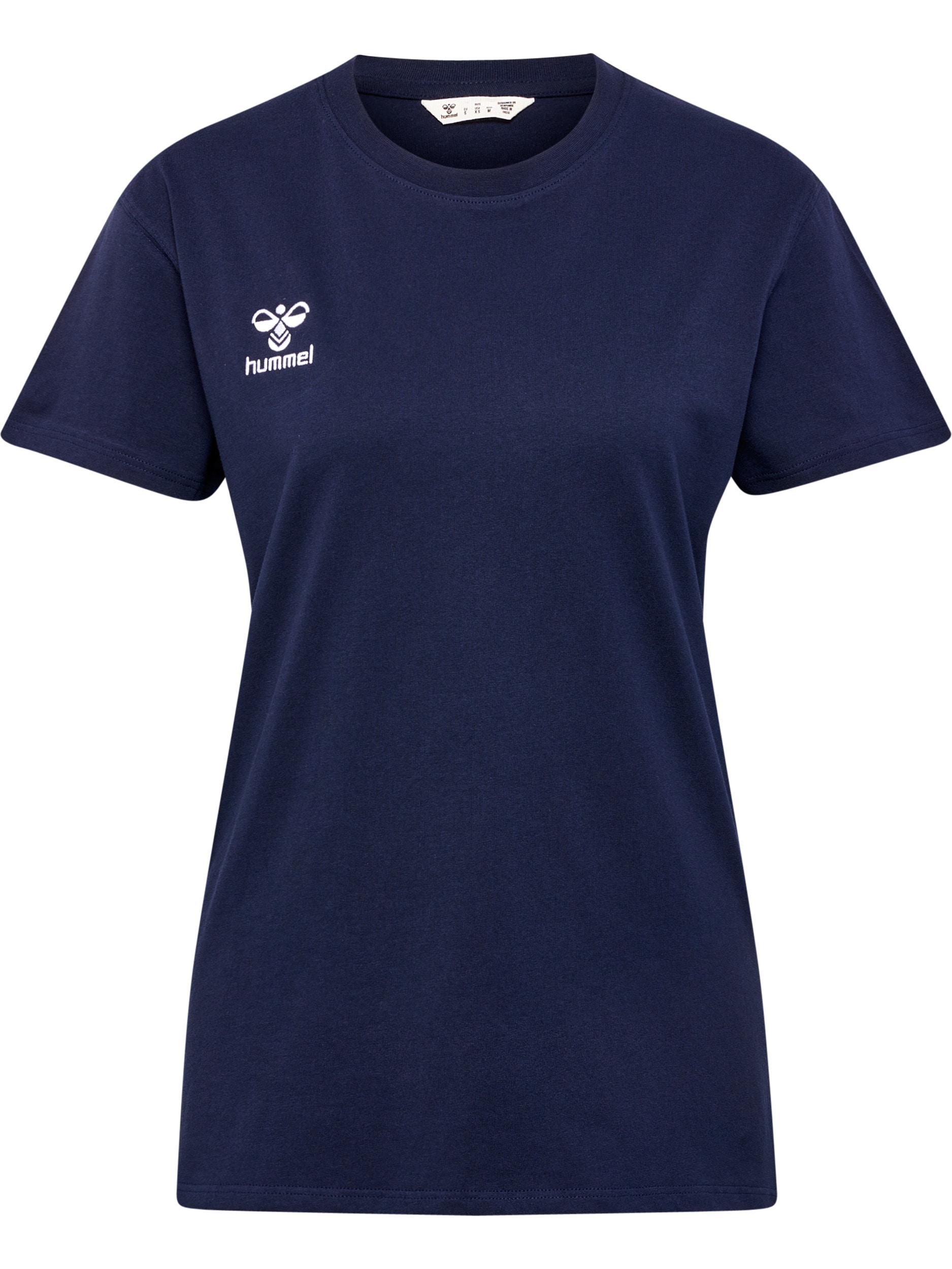 hummel T-Shirt »HMLGO 2.0 T-SHIRT S/S WOMAN« mit Rundhalsausschnitt, Kurzarm, aus Baumwolle, in Stretch-Jersey