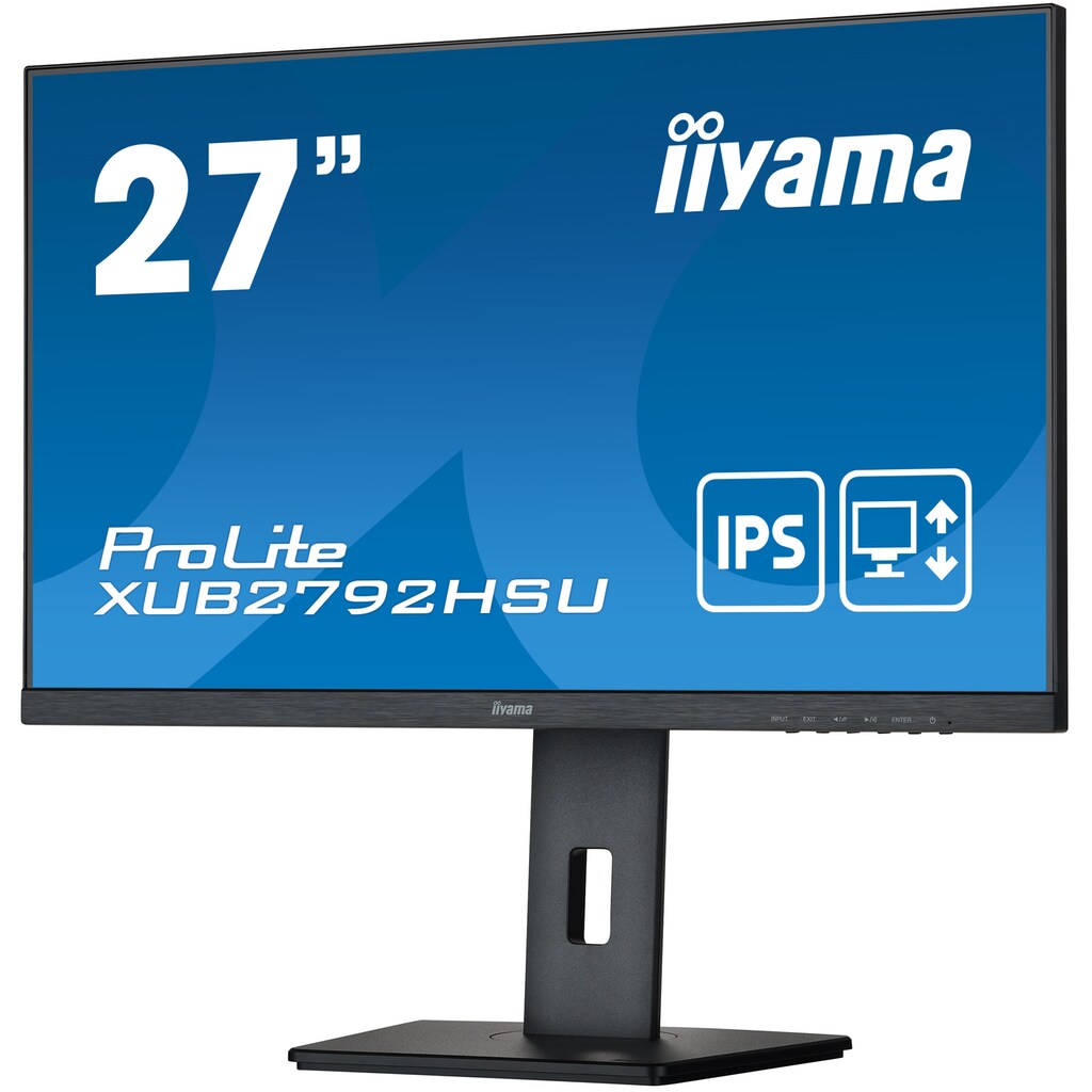 Iiyama LED-Monitor »XUB2792HSU-B5«, 68,6 cm/27 Zoll, 1920 x 1080 px, Full HD, 4 ms Reaktionszeit, 75 Hz