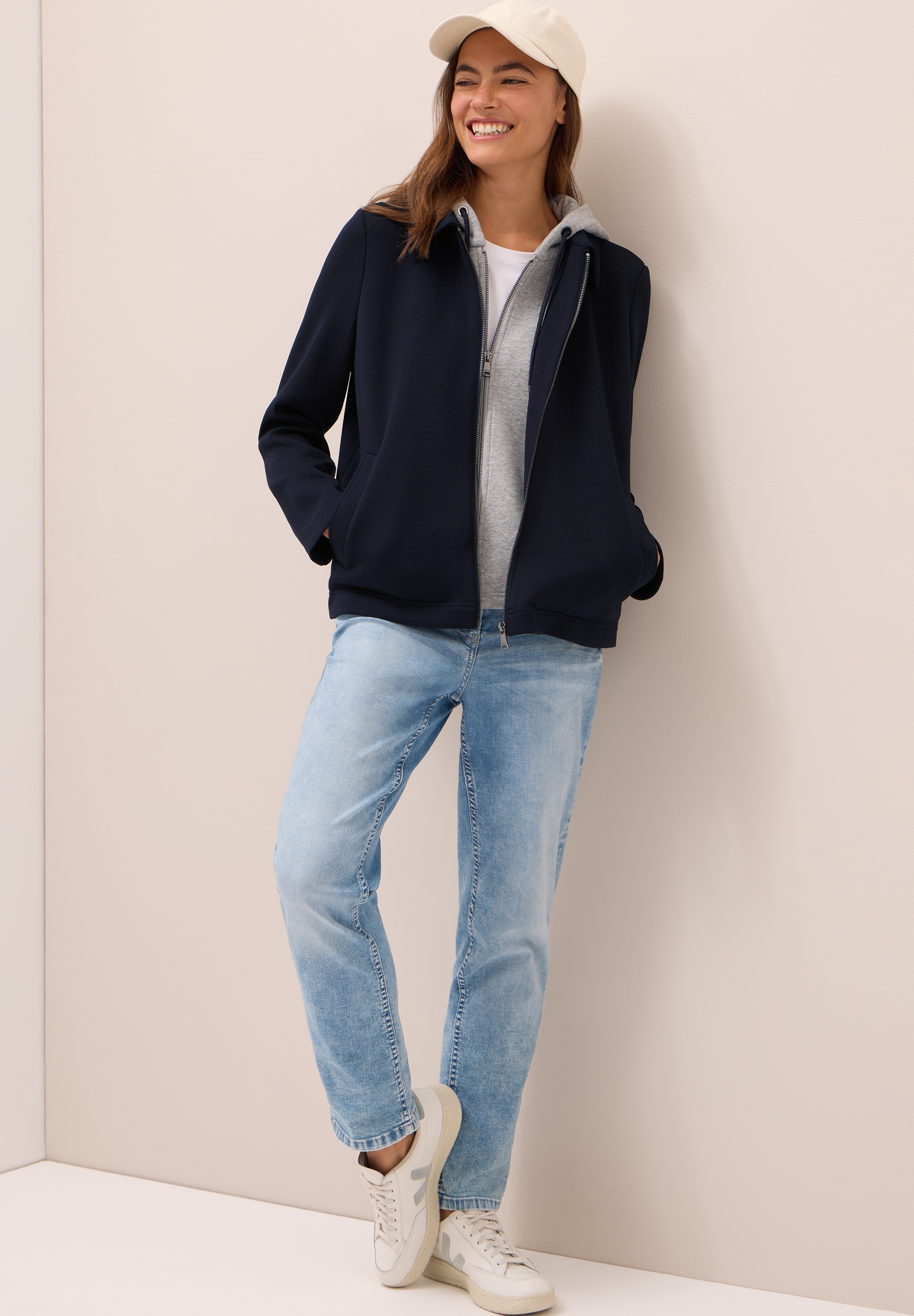 Cecil Outdoorjacke, mit Kapuze, mit Kapuze