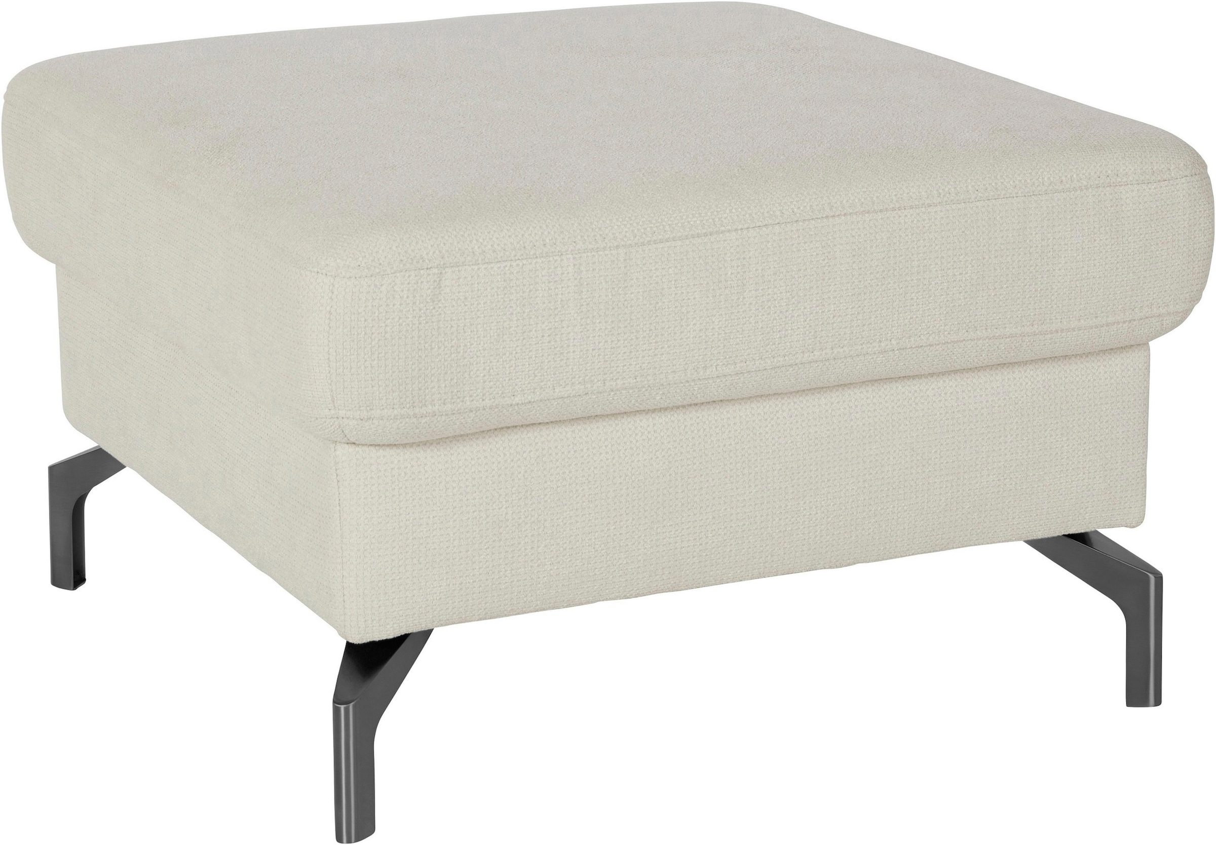 sit&more Hocker »Percy«, Fußhöhe 15cm, wahlweise mit unterschiedlichen Fußfarben