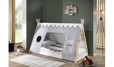Vipack Kinderbett »Tipi«, mit Rolllattenrost und Zeltdach kaufen