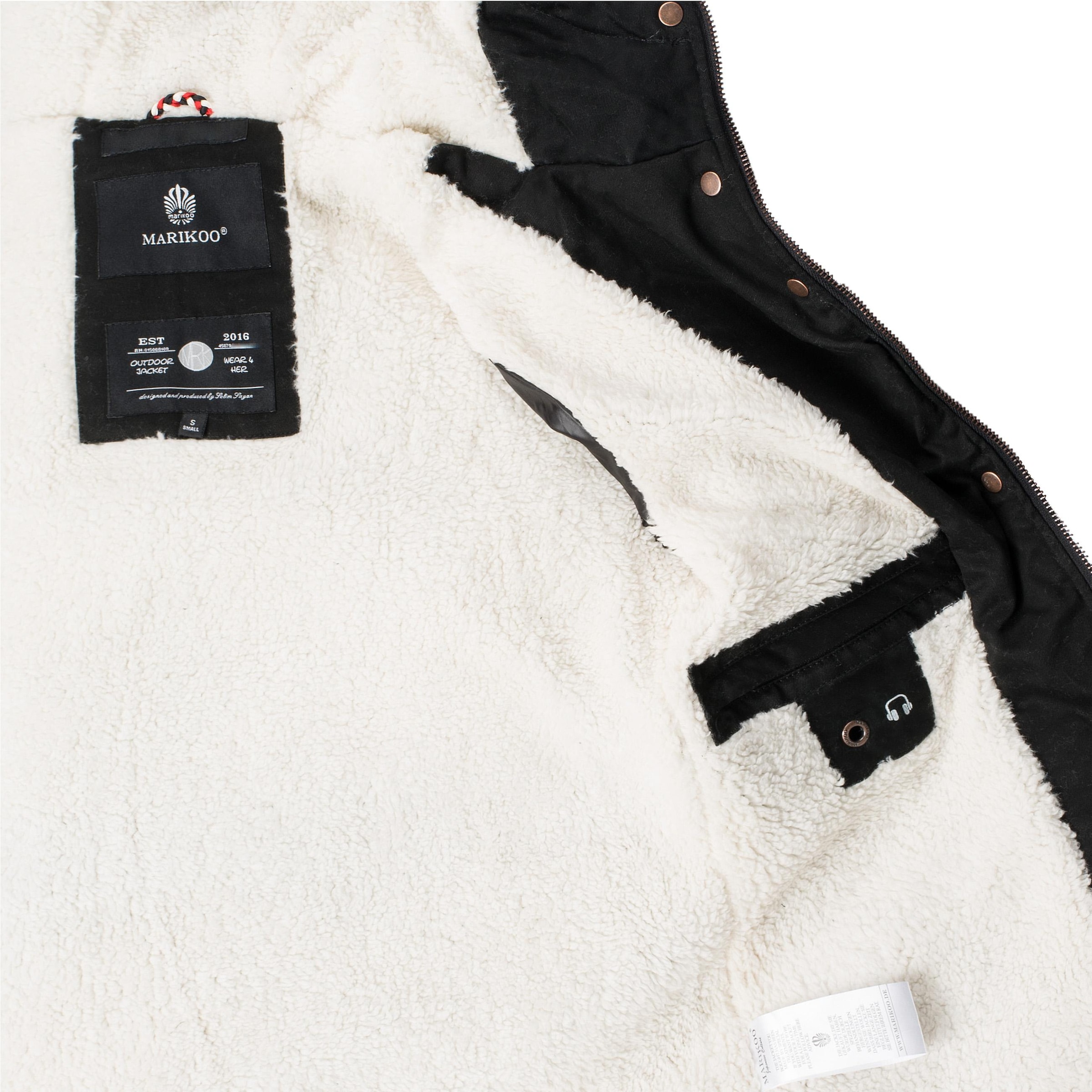 Marikoo Winterjacke »Winterjacke Manolya«