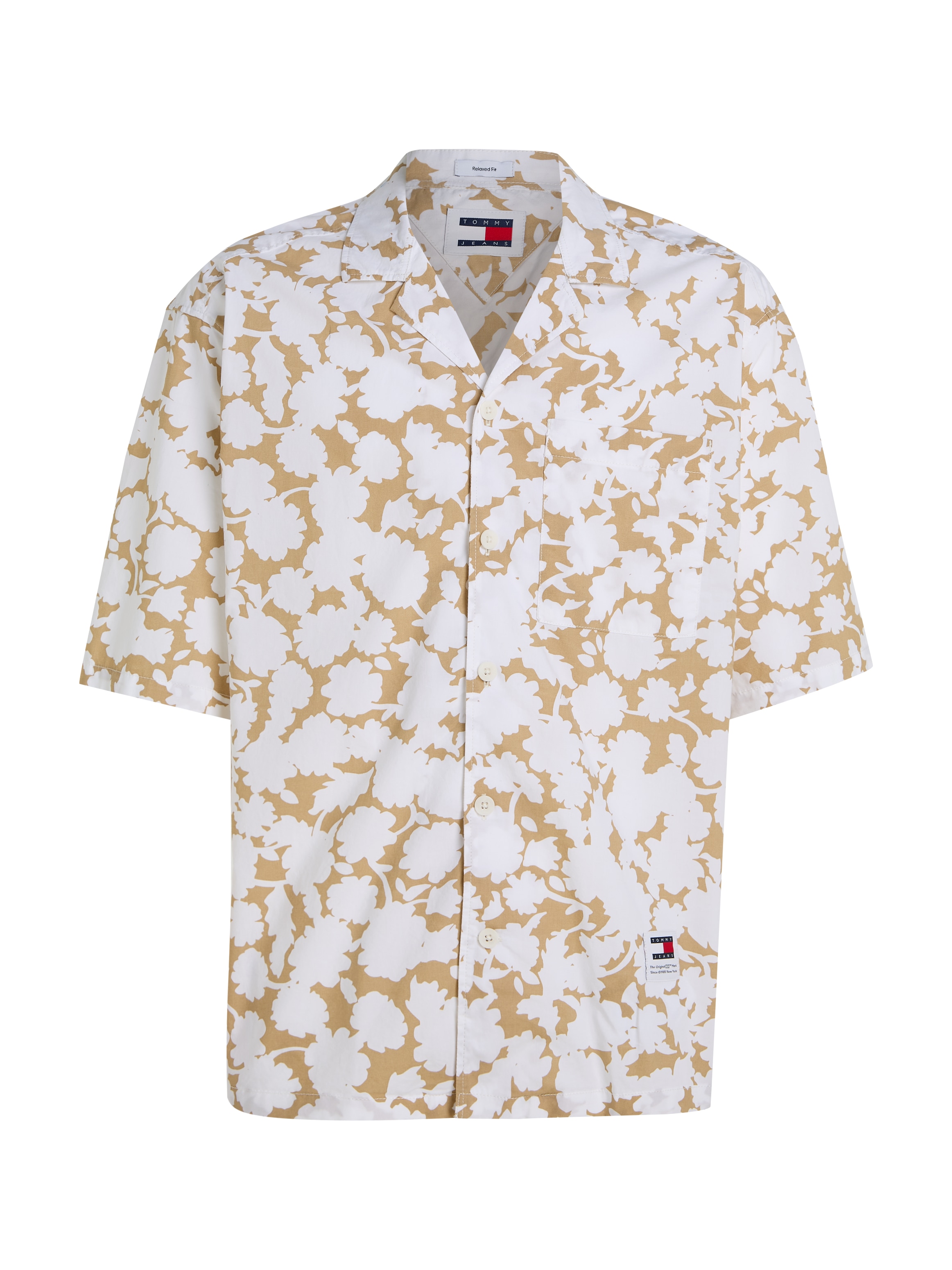 Tommy Jeans Kurzarmhemd »TJM RLX FLORAL AOP CAMP SHIRT«, mit Allover-Print
